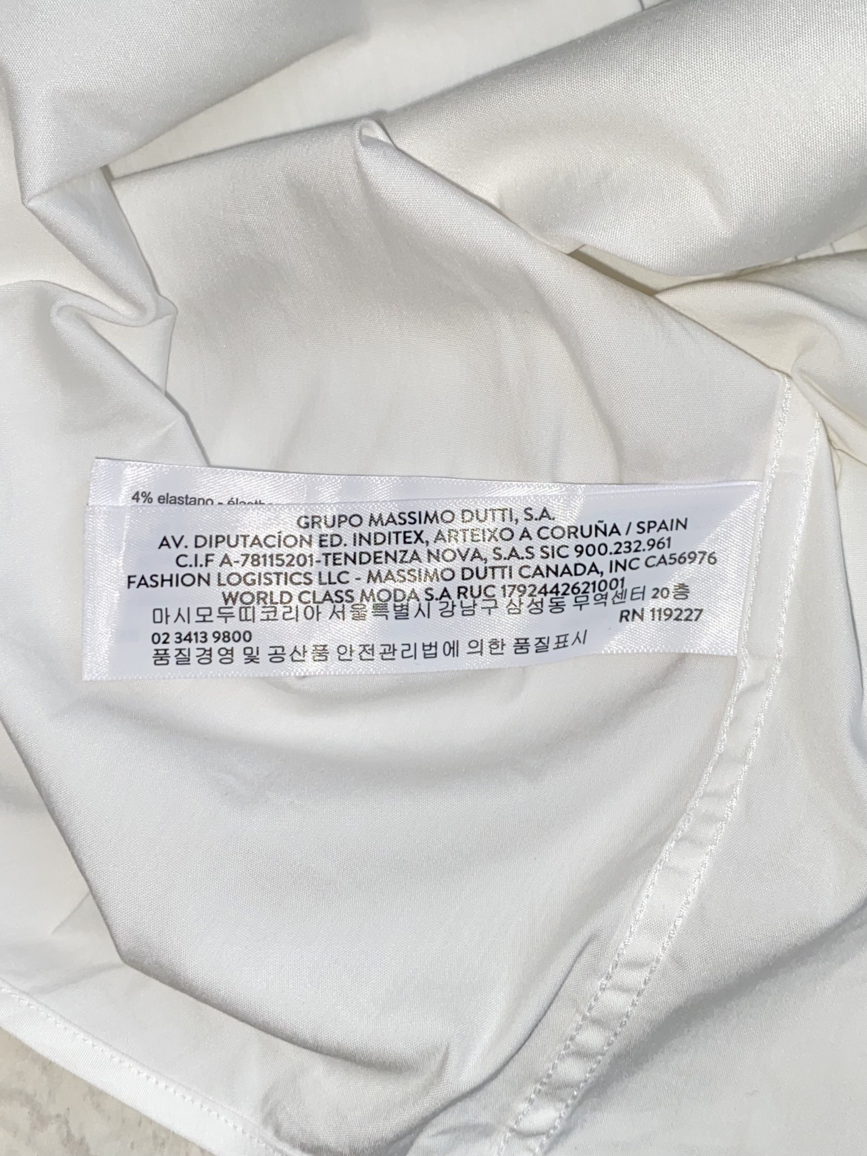 Mossimo MOSSIMO DUTTI White Shirt Size US L / EU 52-54 / 3 - 10 Thumbnail