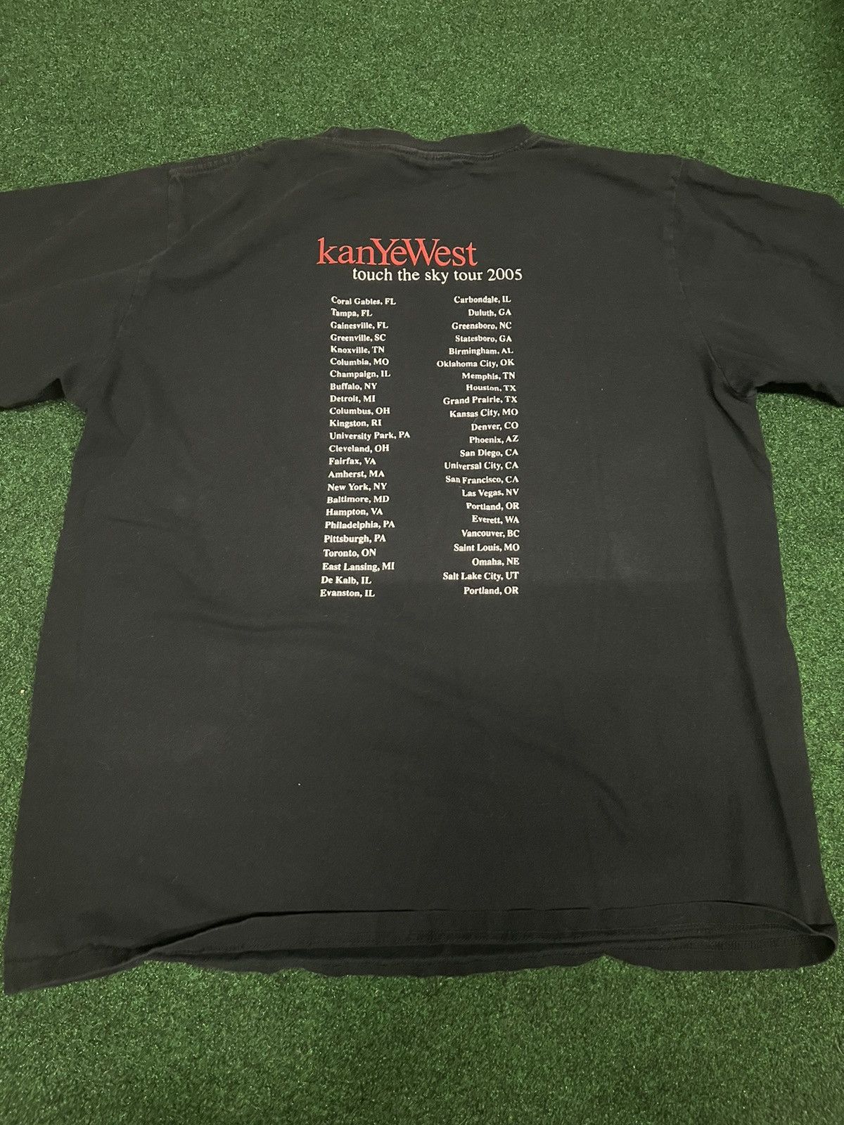 Anvil × Vintage Kanye West Touch The Sky Tour Tee Shirt Late Graduation 2005 Size US M / EU 48-50 / 2 - 2 Thumbnail