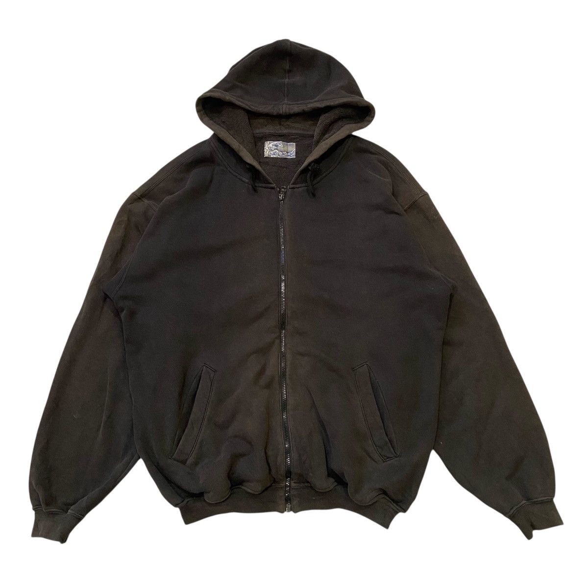 Kenzo Vintage 90s Kenzo Jeans Hoodie Zip Up Big Logo Made In Japan Size US L / EU 52-54 / 3 - 4 Thumbnail