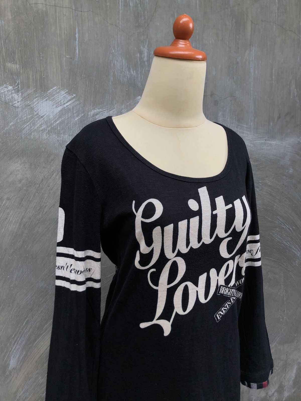 Japanese Brand × Le Grande Bleu (L.G.B.) Y2K💥 Under Wraps Guilty Lovers Longsleeve Size L / US 10 / IT 46 - 2 Thumbnail