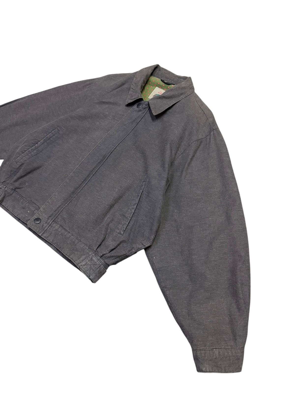 Vintage Vintage 90s Jimmy Macroad Boxy Bomber Jacket Size US M / EU 48-50 / 2 - 2 Thumbnail
