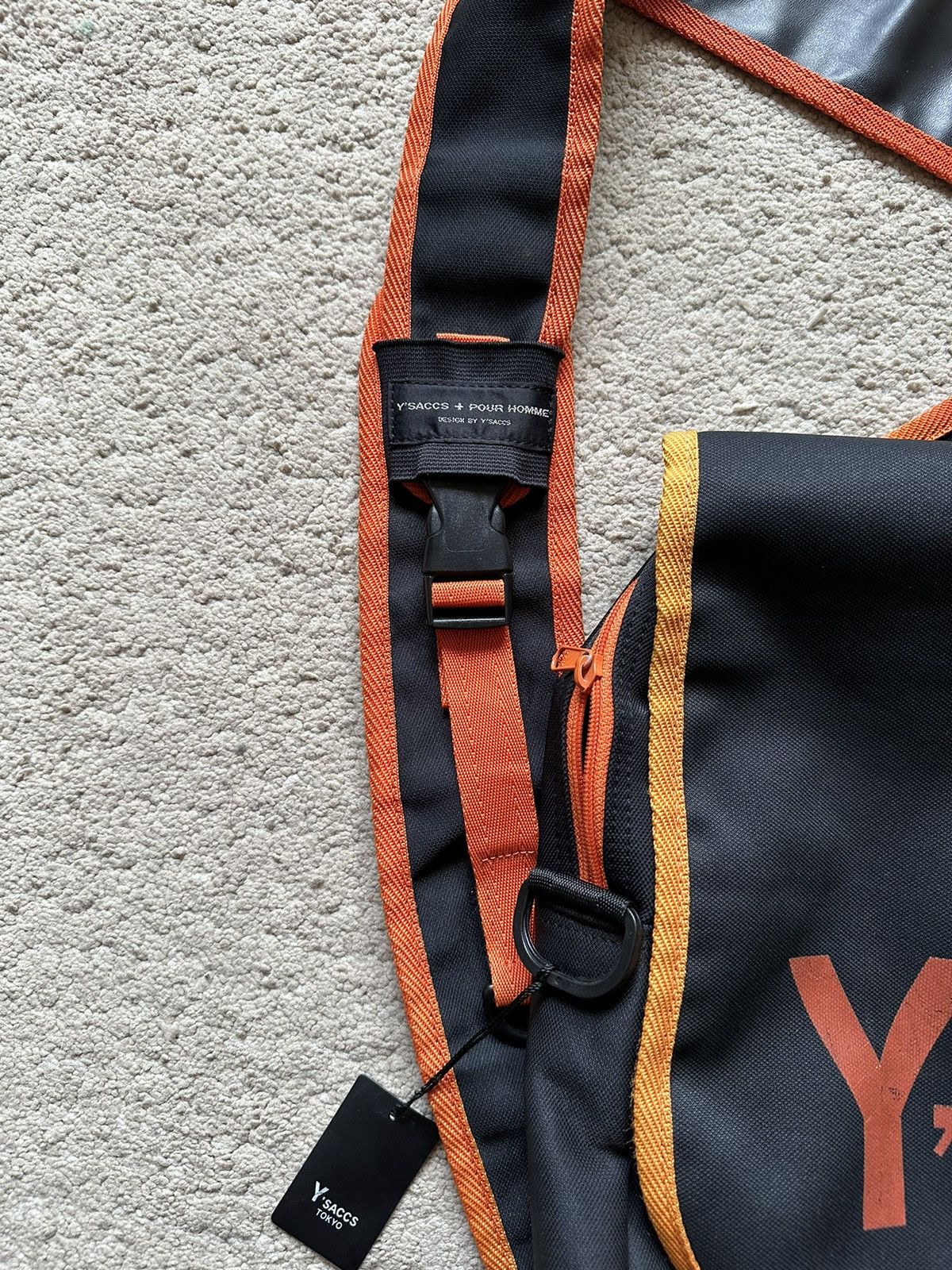 Yohji Yamamoto 2000s Yohji Yamamoto Pour Homme Yssac Crossbody Bag Size ONE SIZE - 3 Thumbnail