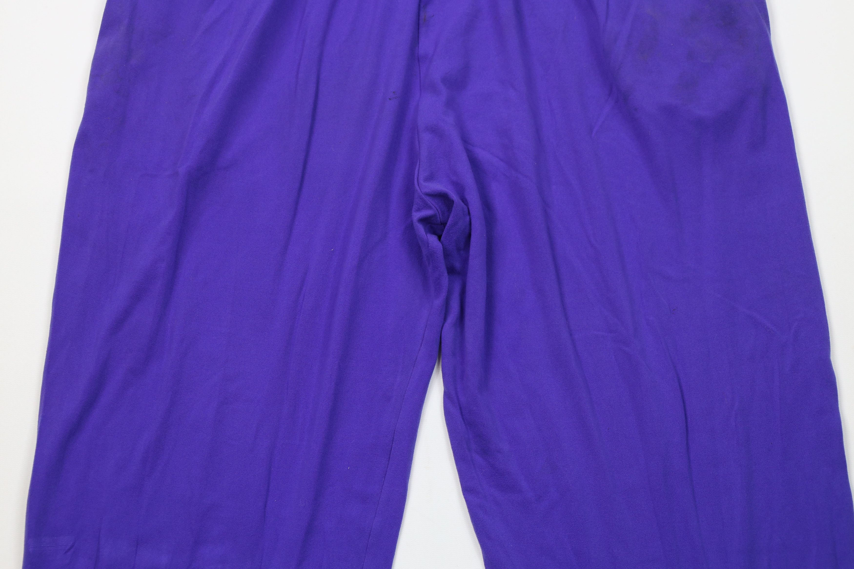 PEARL iZUMi Vintage 90s Pearl Izumi Jogging Sweatpants Purple USA Size 32" / US 10 / IT 46 - 13 Thumbnail
