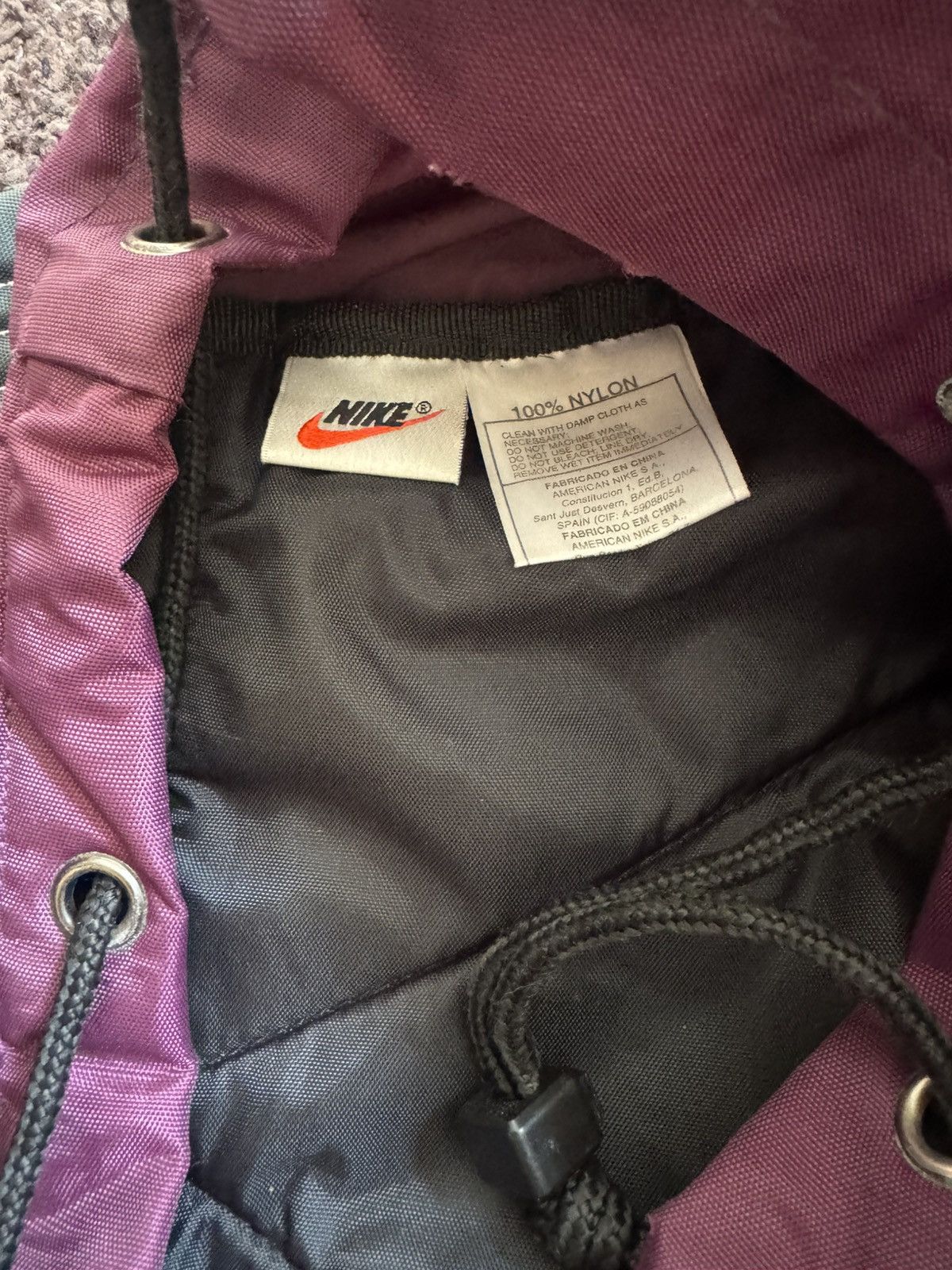 Nike Vintage Nike 90s backpack Size ONE SIZE - 3 Thumbnail