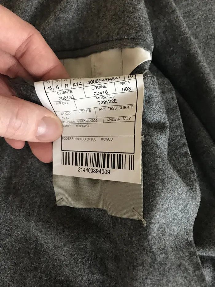 Boglioli Boglioli grey flannel trousers EU46/US36 Size 36R - 4 Thumbnail