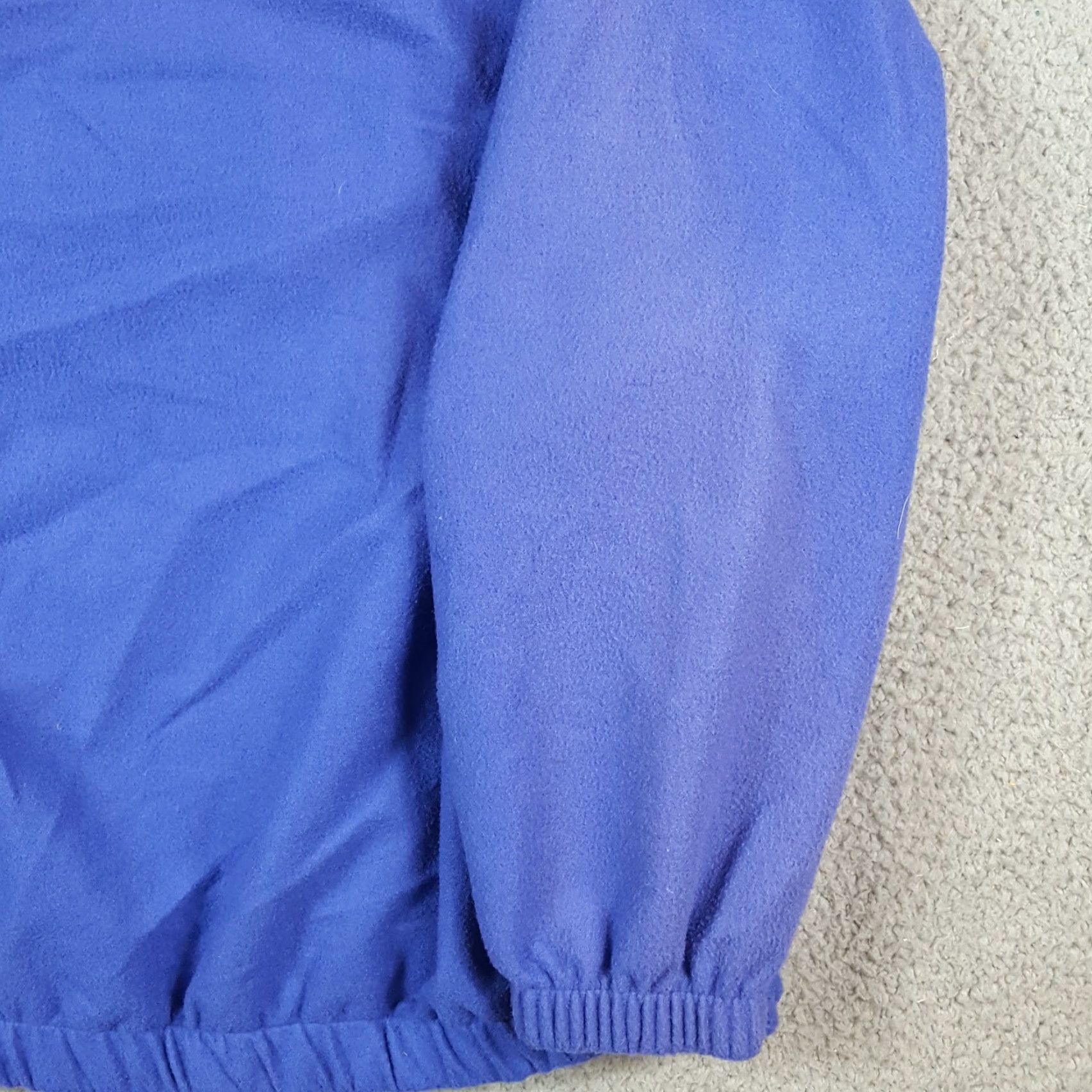 Blair VINTAGE Blair Windbreaker Jacket 2XL Womens Blue Fleece Zip Up Outdoor Hiking 80s 90s Winter Pockets Full Zip Logo Embroidered Size XXL / US 16-18 / IT 52-54 - 4 Thumbnail