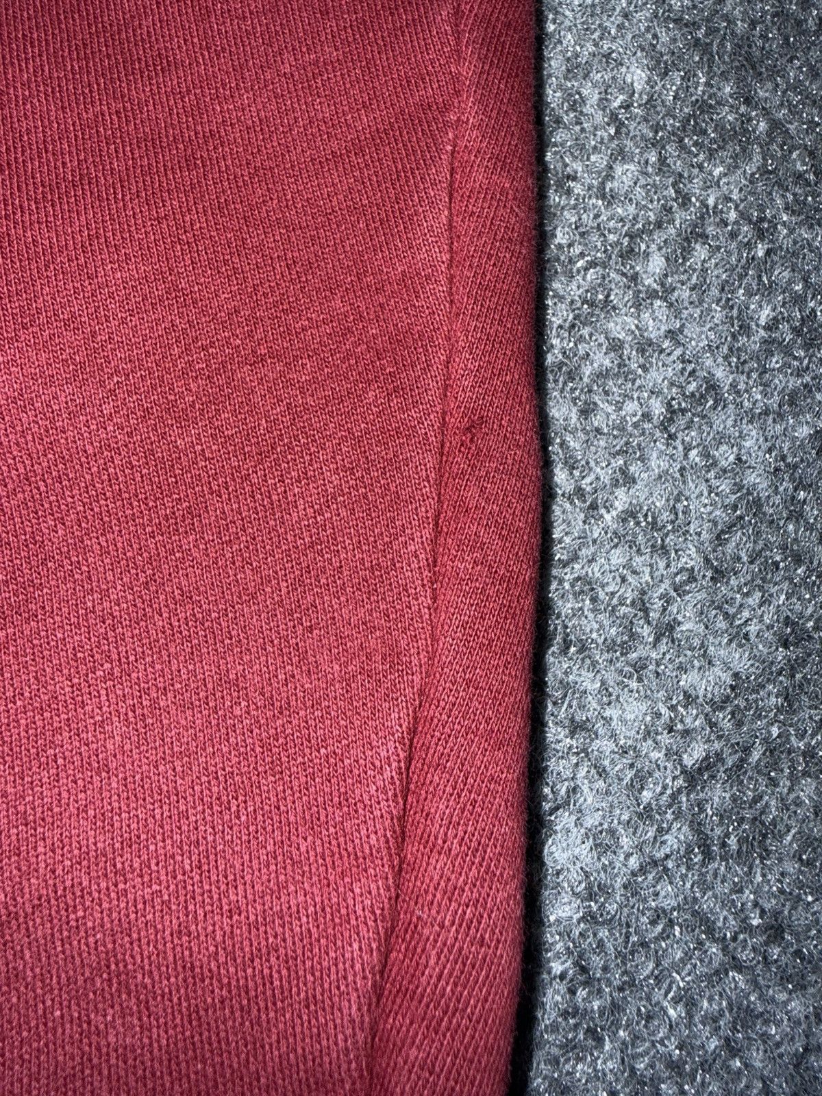 Polo Ralph Lauren Vintage Polo Ralph Lauren Fleece Rugby Shirt Maroon & Black Size US M / EU 48-50 / 2 - 8 Thumbnail