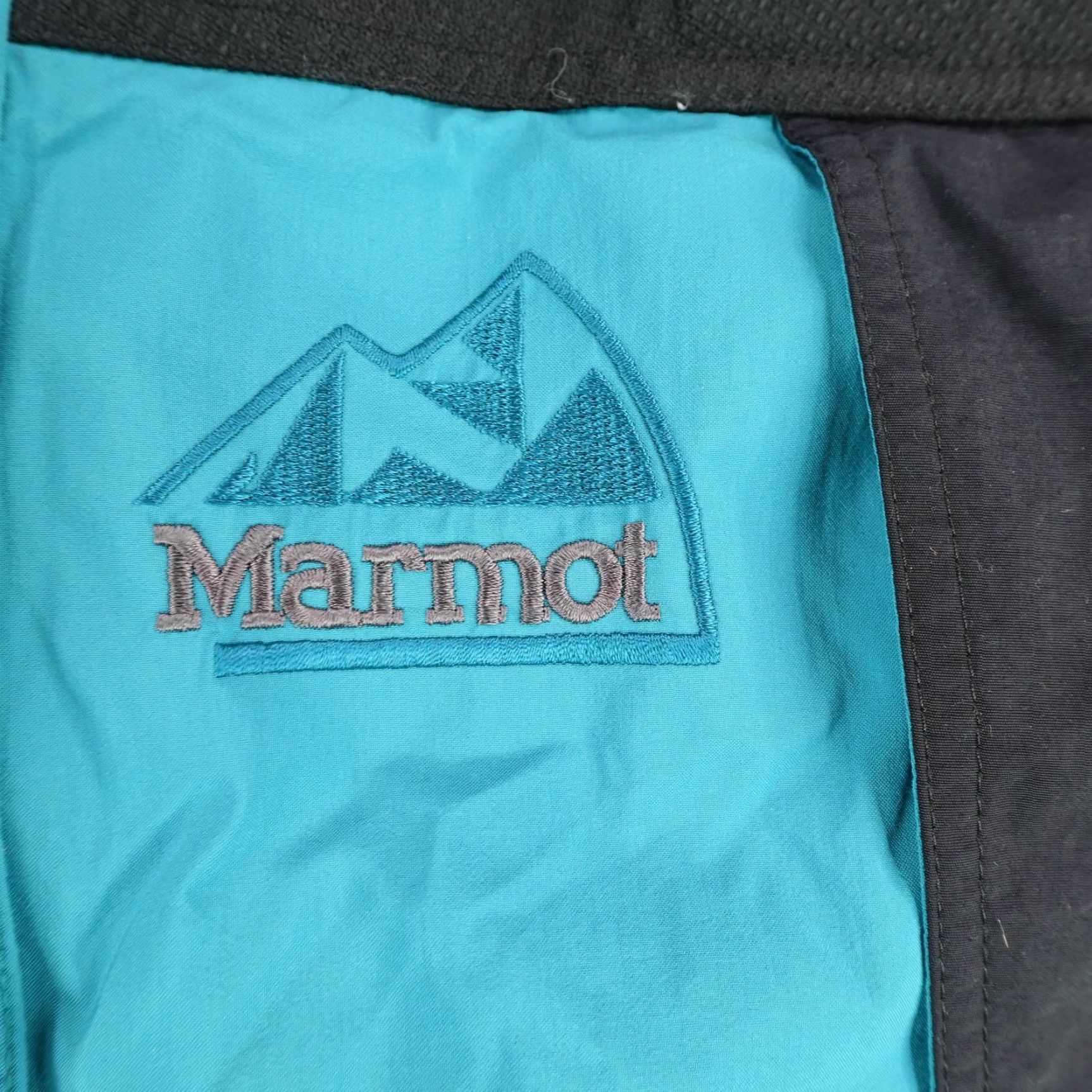 Marmot VINTAGE Marmot Jacket Mens Large Blue Black Primaloft GTX 2 Ply Belted Ski Coat Size US L / EU 52-54 / 3 - 3 Thumbnail