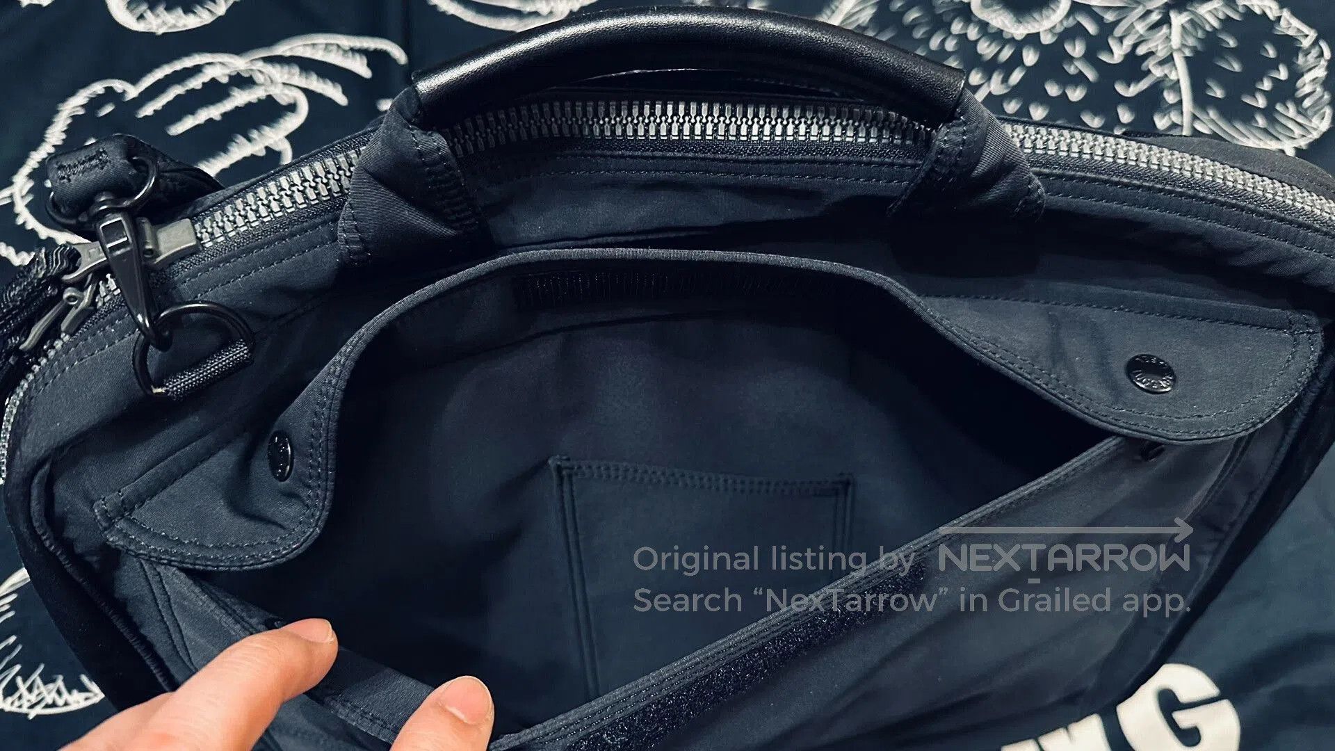 Japanese Brand Porter Luggage Label Shoulder Bag. Size ONE SIZE - 4 Thumbnail