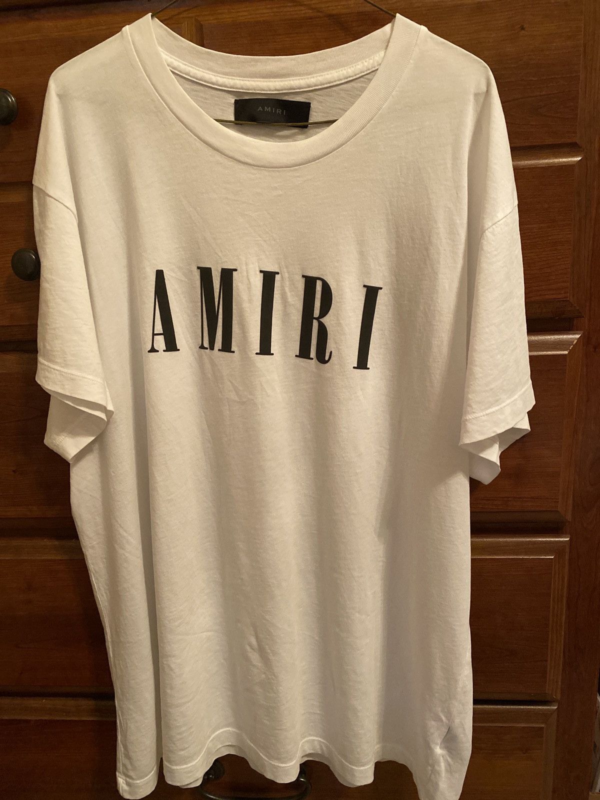 image of Amiri Core Logo T-Shirt in White, Men's (Size XL)