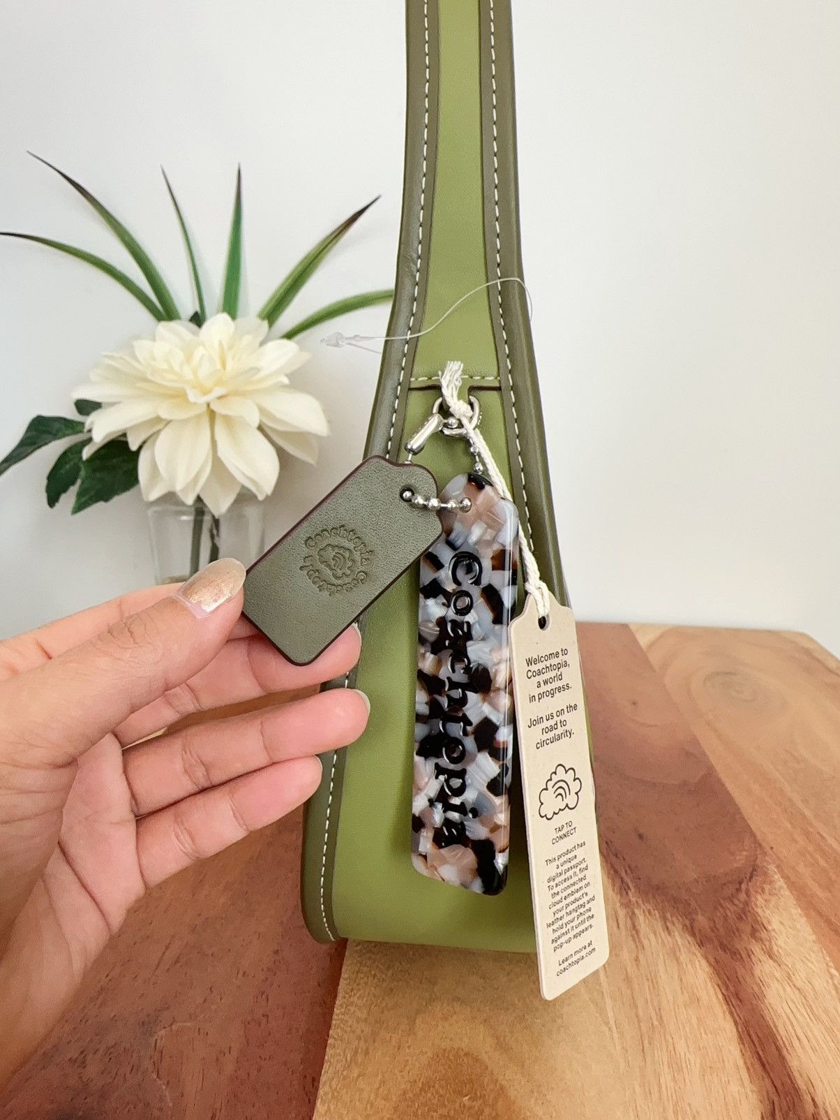 Coach Coach Ergo Bag In Coachtopia Leather With Butterfly Print Size ONE SIZE - 3 Thumbnail