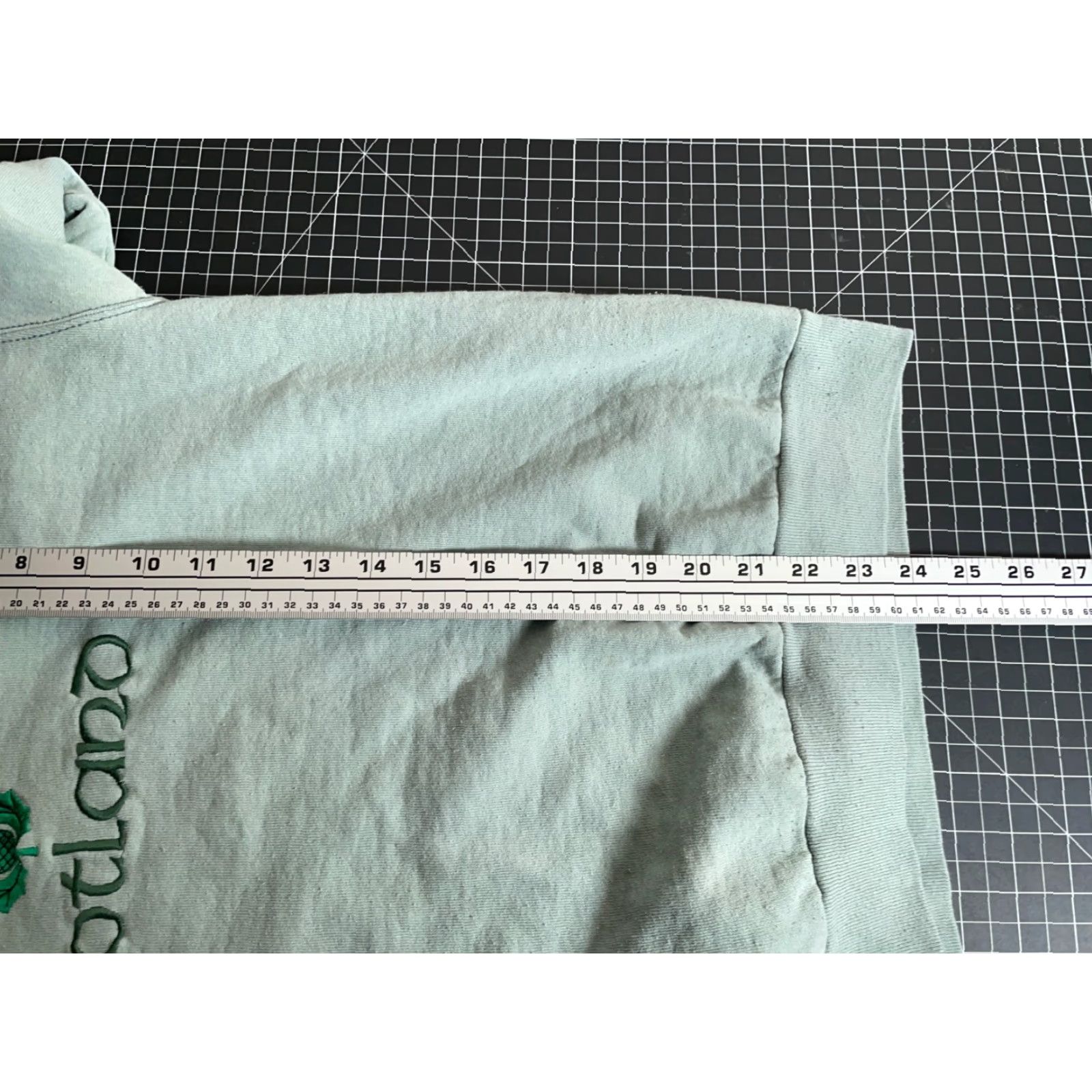 Vintage VINTAGE Scotland Embroidered Thistle Sweatshirt Women's Medium Green Crewneck VTG Size M / US 6-8 / IT 42-44 - 7 Thumbnail