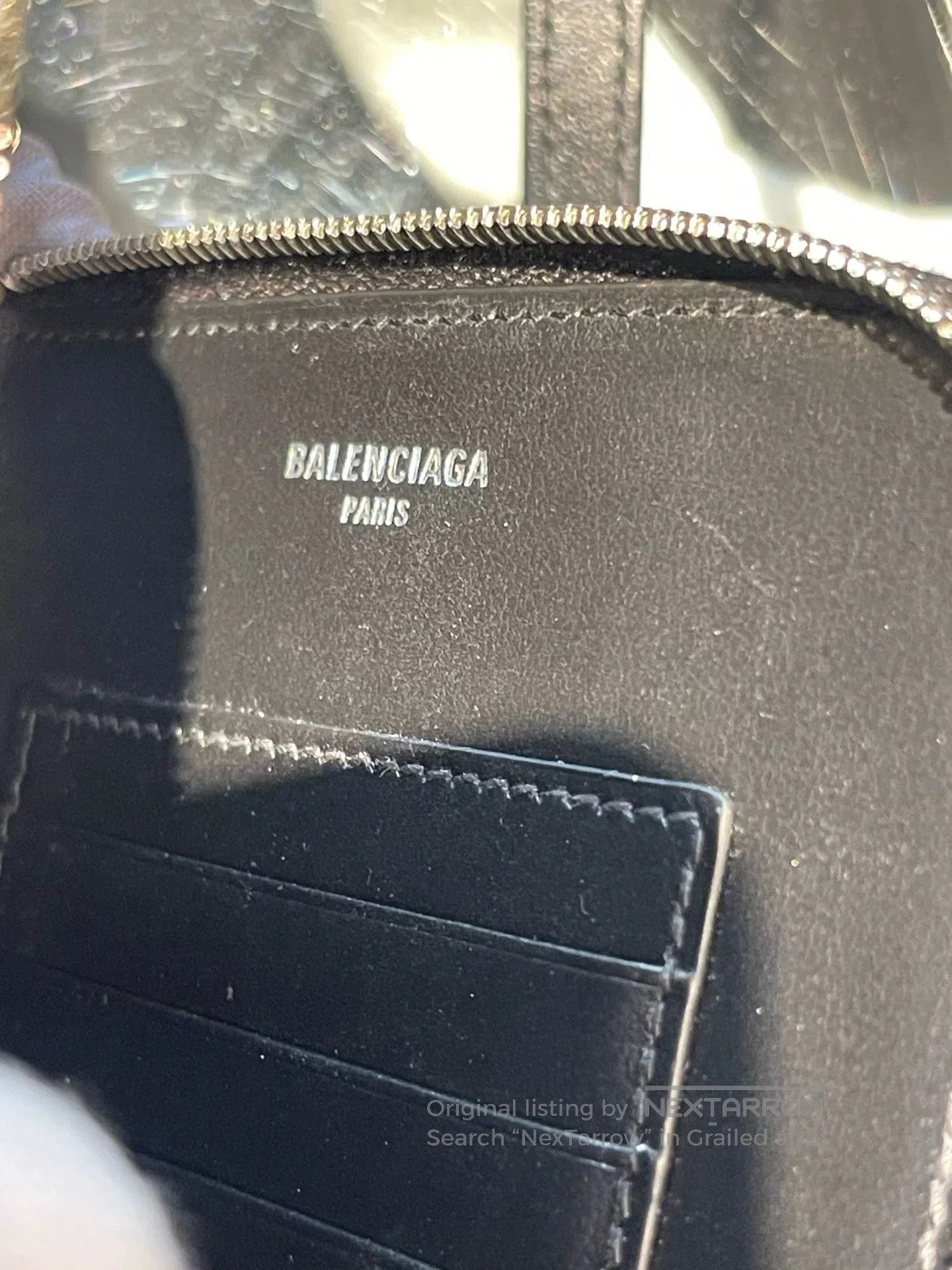 Balenciaga Balenciaga Passport Holder in Black Leather. Size ONE SIZE - 9 Thumbnail