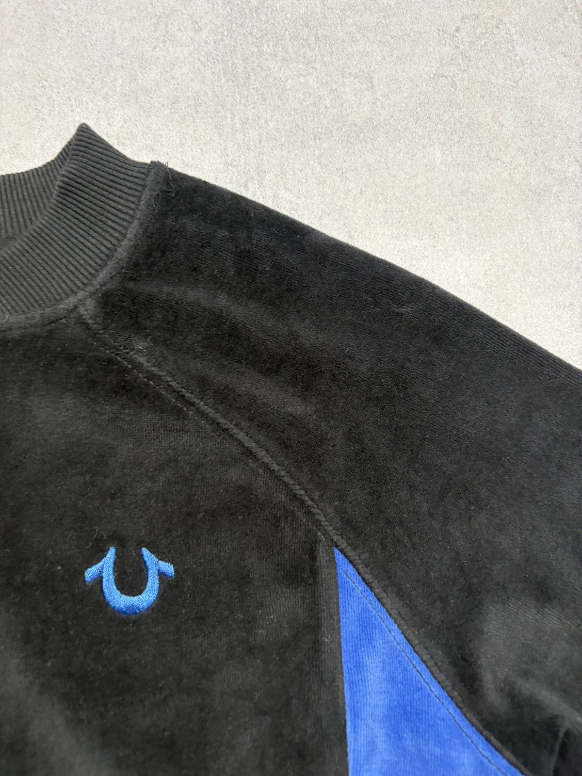 True Religion True Religion Velour Track Jacket Full Zip Japanese M Y2K Size M / US 6-8 / IT 42-44 - 13 Thumbnail