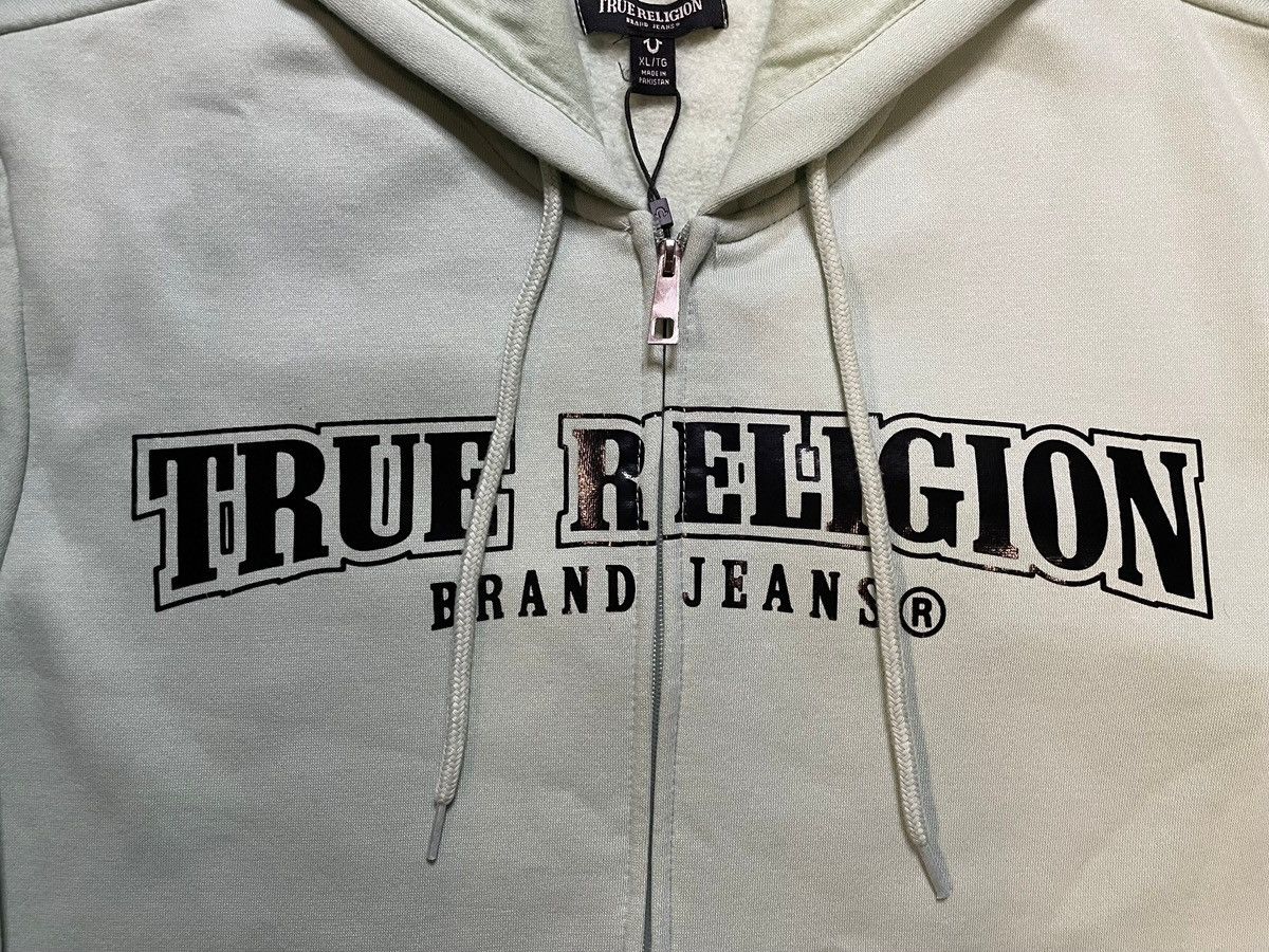 True Religion True Religion Slit green arch hoodie Size US XL / EU 56 / 4 - 3 Thumbnail