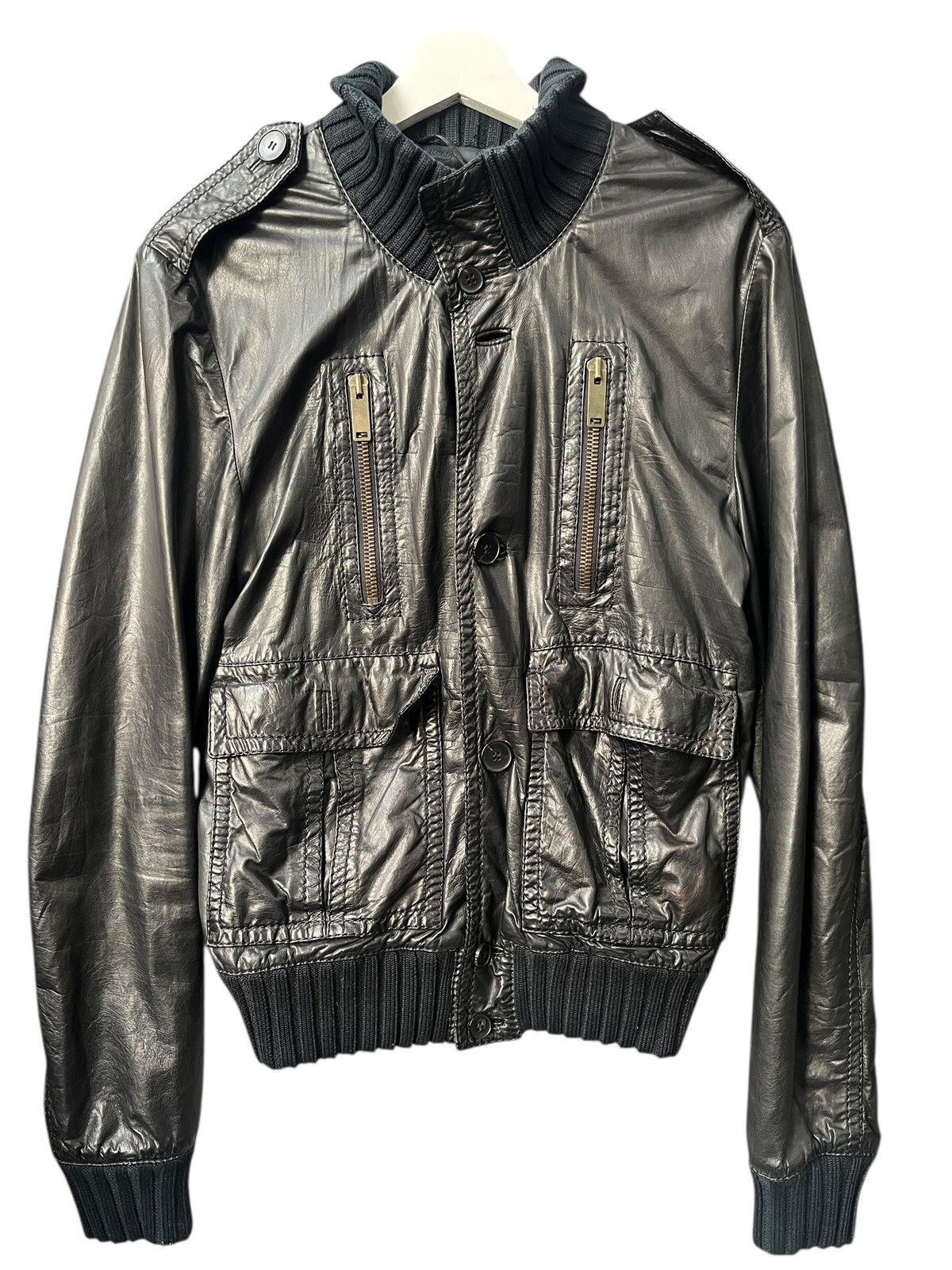 Gucci Gucci Madonna leather jacket by tom ford y2k 2000’s men icon Size US M / EU 48-50 / 2 - 1 Thumbnail