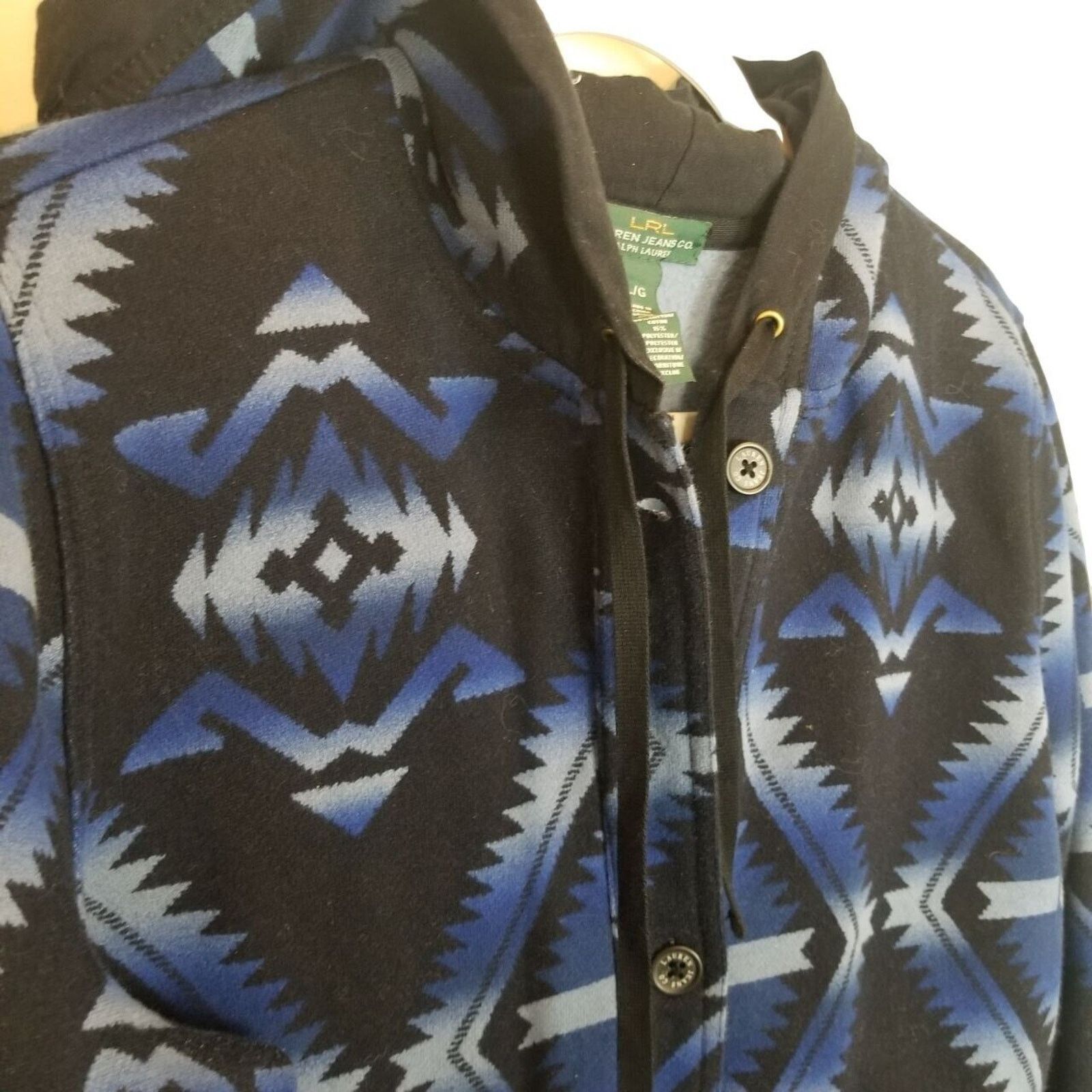 Ralph Lauren Ralph Lauren Womens Aztec Southwestern Hooded Jacket Sz L Size L / US 10 / IT 46 - 5 Thumbnail