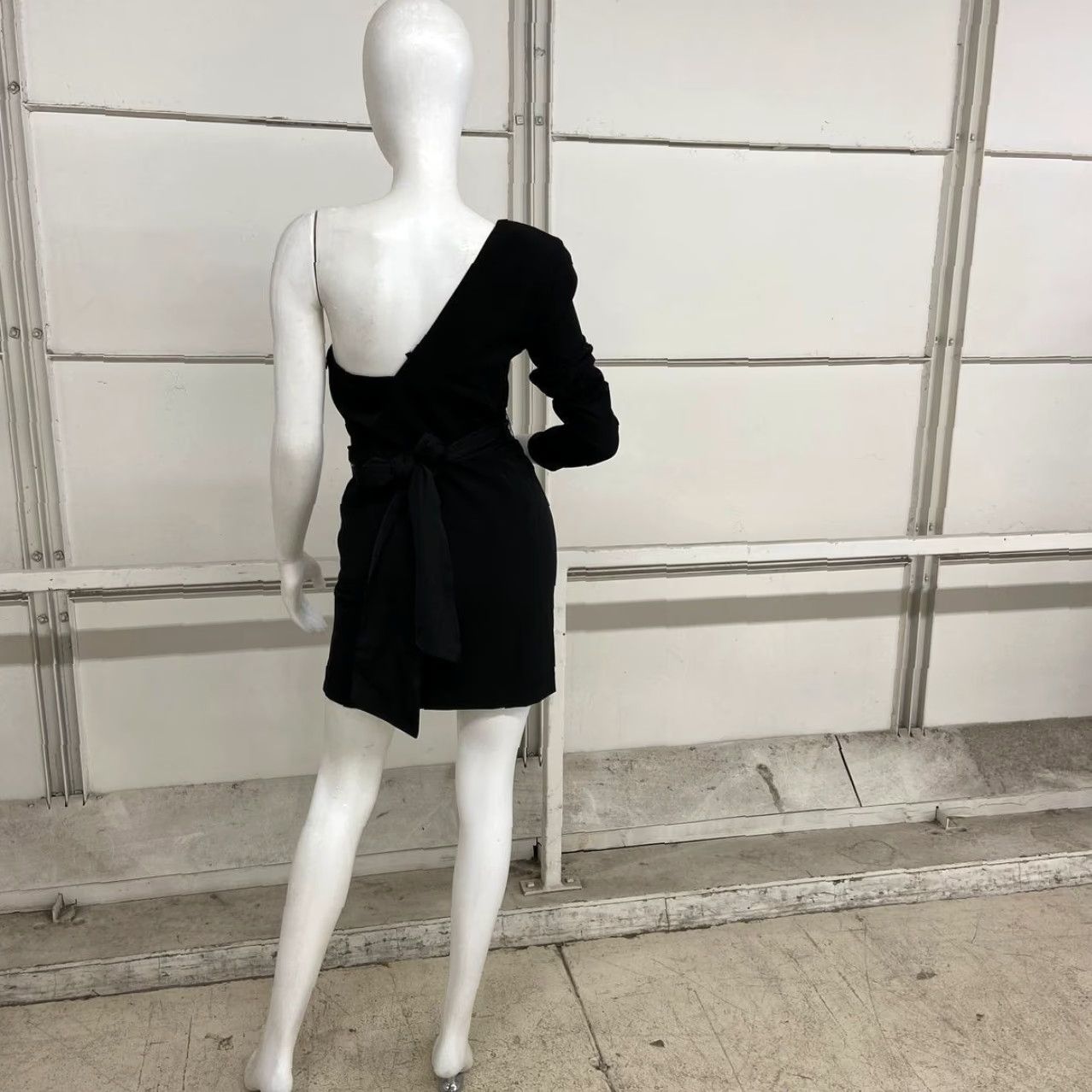 monsieur mini dress in black MARLO MINI DRESS IN BLACK – 100% SILK SHOP main image 1