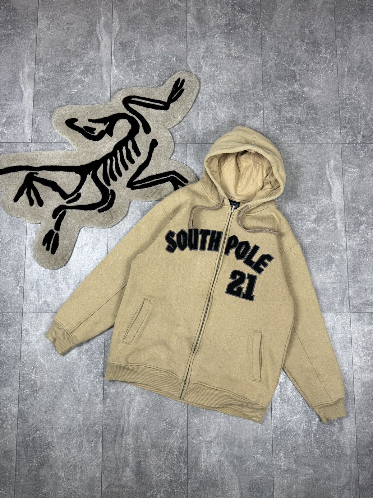 Southpole Mens Vintage SouthPole 21 Zip hoodie y2k jacket crazy Size US L / EU 52-54 / 3 - 1 Thumbnail