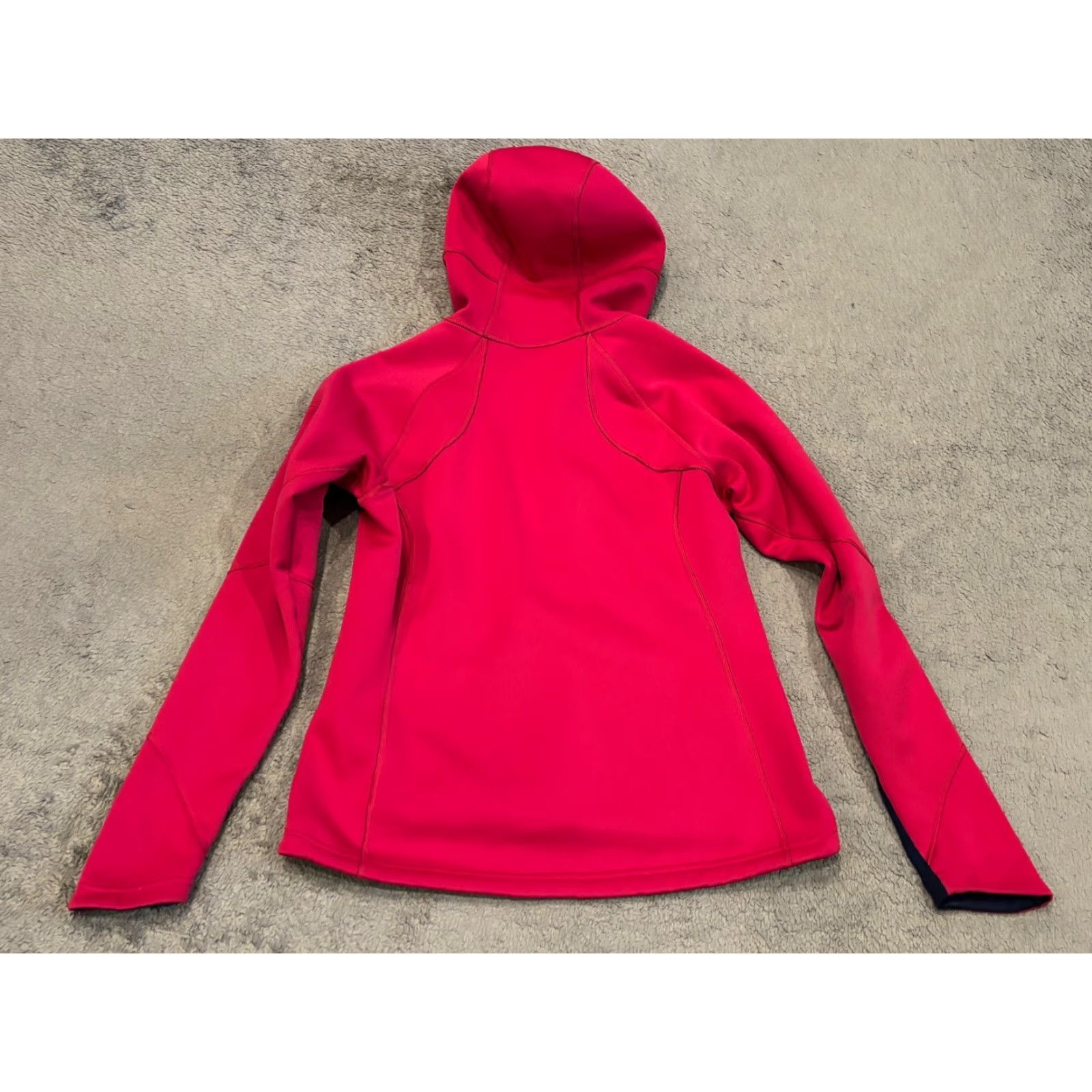 Vintage REI Jacket Womens Medium Pink Hooded Softshell Lined Zipper Pockets Size M / US 6-8 / IT 42-44 - 5 Thumbnail