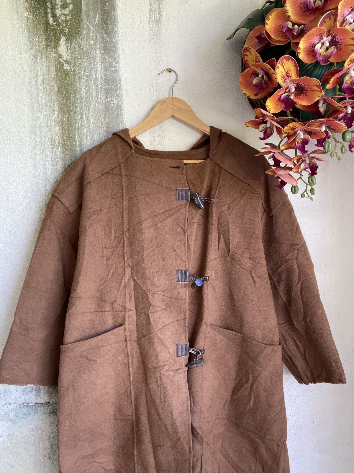 Burberry × Vintage ✨Steals✨ Burberrys wool Jacket Hoodie Unisex Size US L / EU 52-54 / 3 - 3 Thumbnail