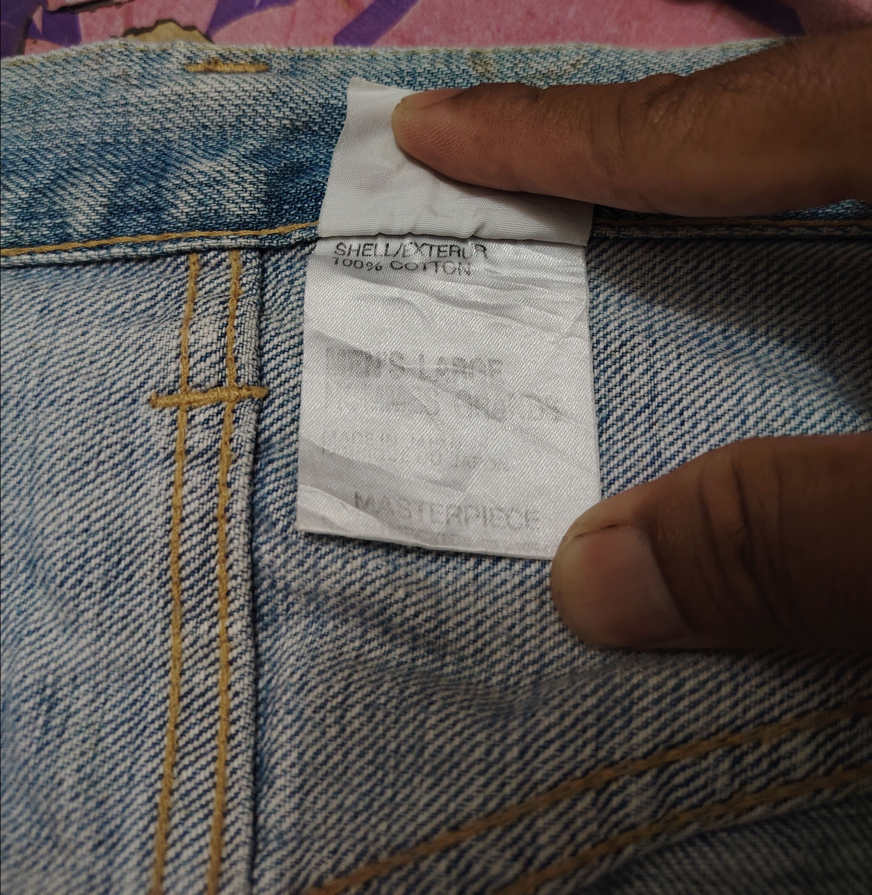 MasterPiece Vintage Japanese MASTERPIECE distressed denim Jeans Size US 34 / EU 50 - 11 Thumbnail