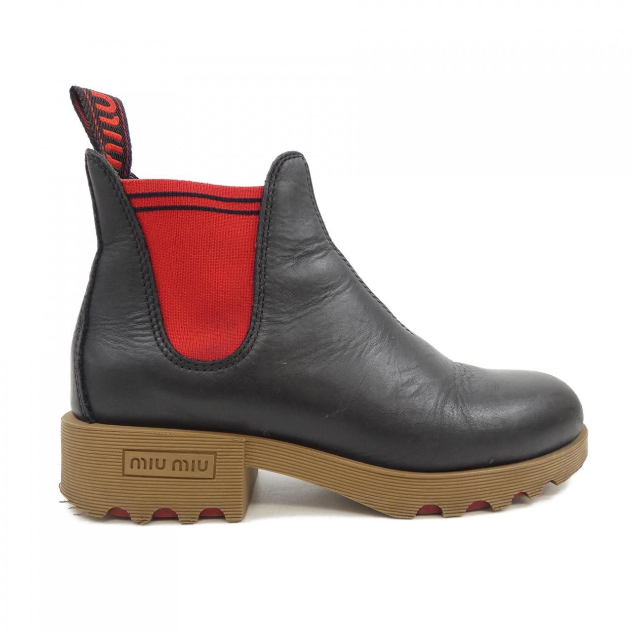 Miu Miu Miu Miu Miu Miu Boots Leather Shoes DUTY FREE for USA Size ONE SIZE - 1 Thumbnail