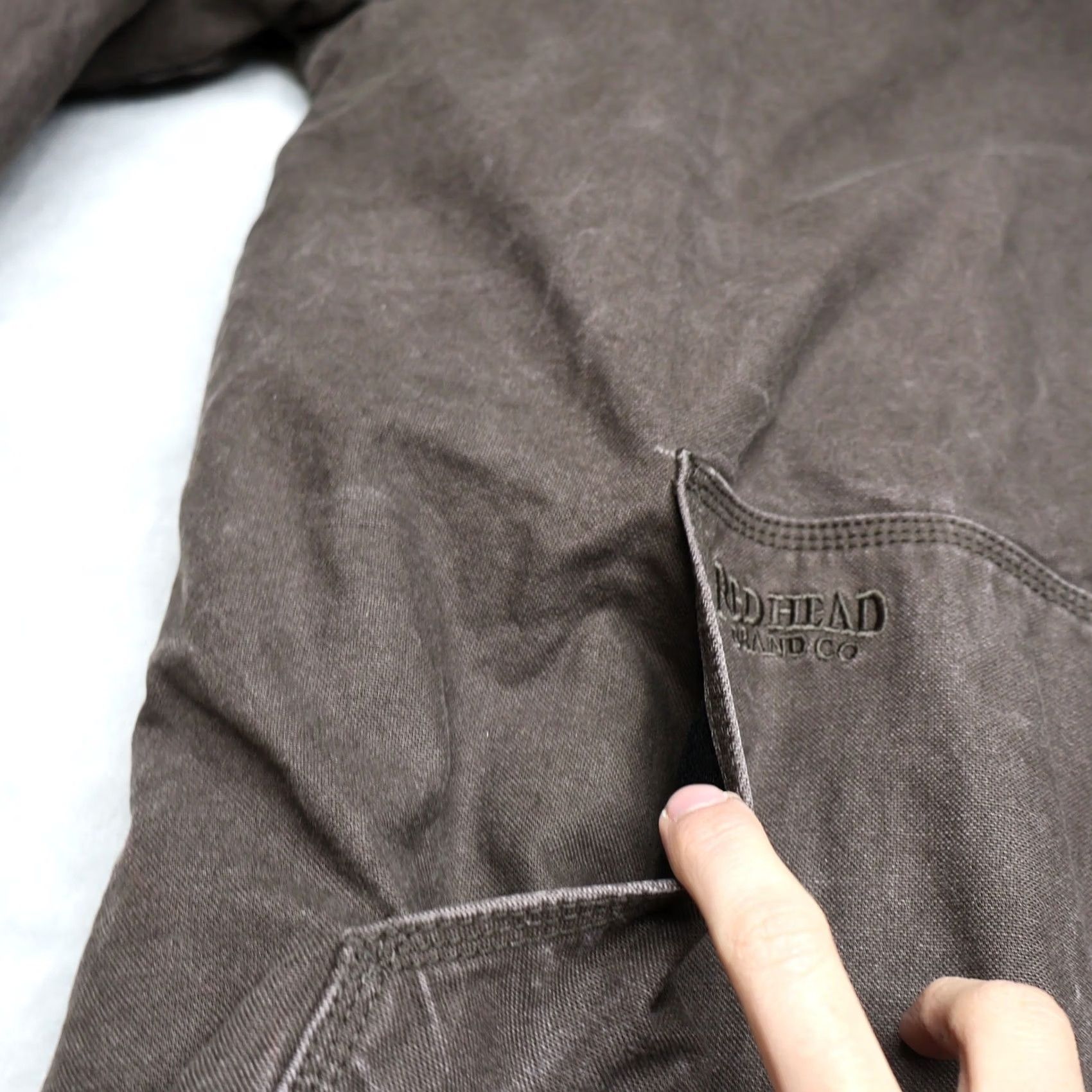 Vintage RedHead Jacket Mens Large Tall Brown Canvas Quilt Lined Workwear Winter Outdoor Size US L / EU 52-54 / 3 - 4 Thumbnail