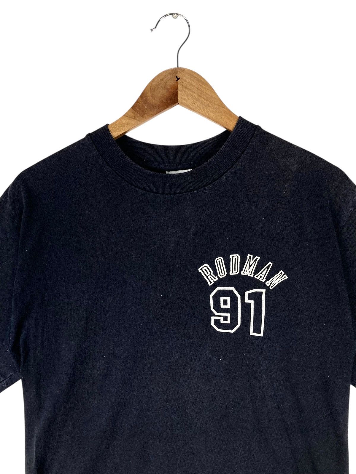 Vintage Vintage 90s Dennis Rodman Nba Rap Tees Murina Usa T-Shirt Size US M / EU 48-50 / 2 - 4 Thumbnail