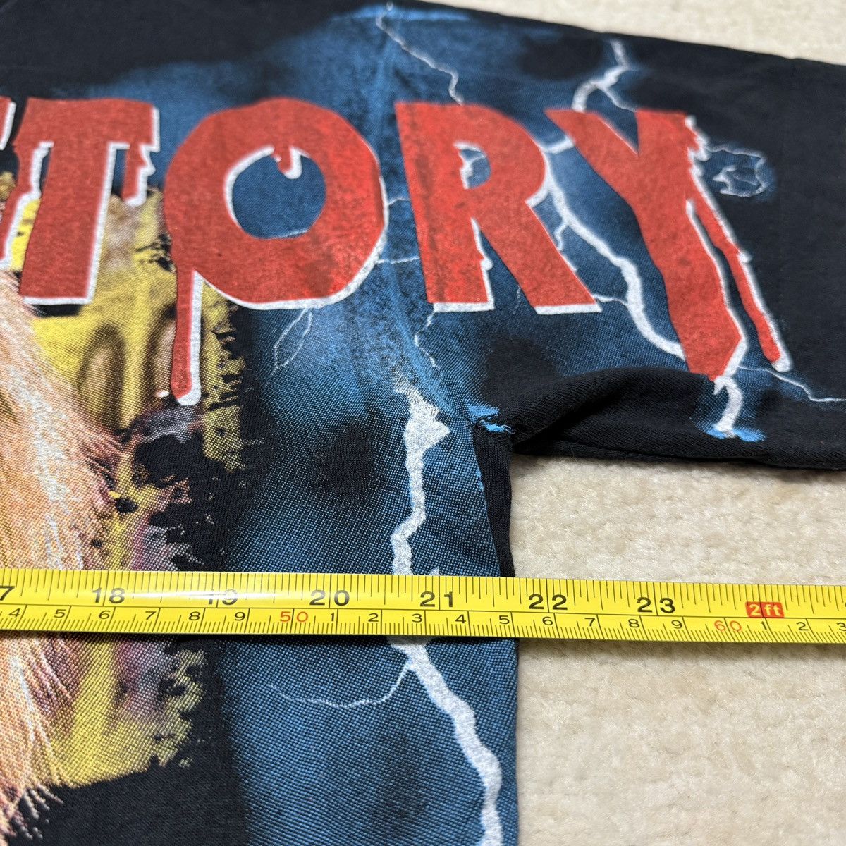 Tultex Vintage Style Chucky X Toy Story T-shirt Horror All Over AOP Size US L / EU 52-54 / 3 - 6 Thumbnail