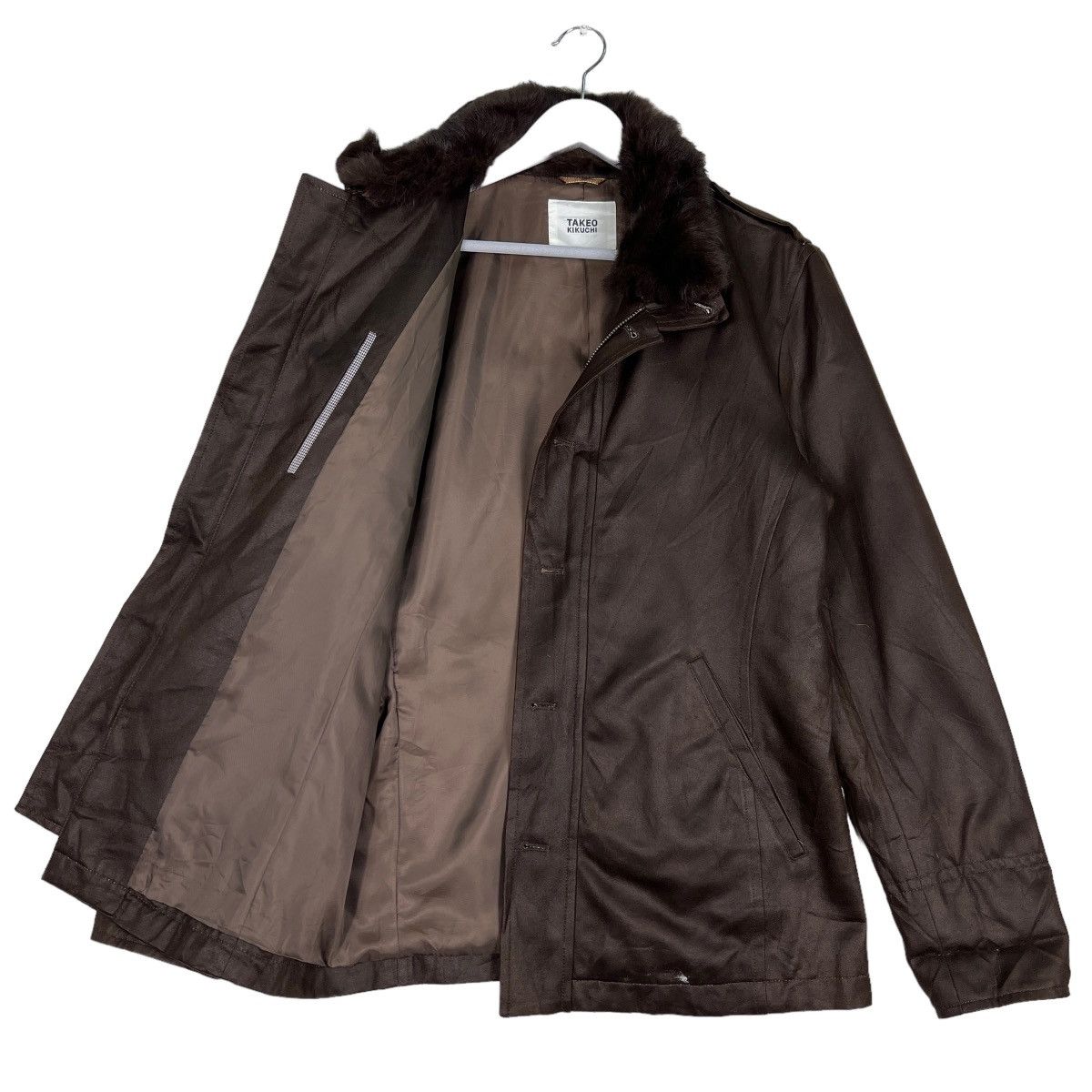 Takeo Kikuchi 🔥 TAKEO KIKUCHI BROWN BLOUSON JACKET Size US M / EU 48-50 / 2 - 1 Thumbnail