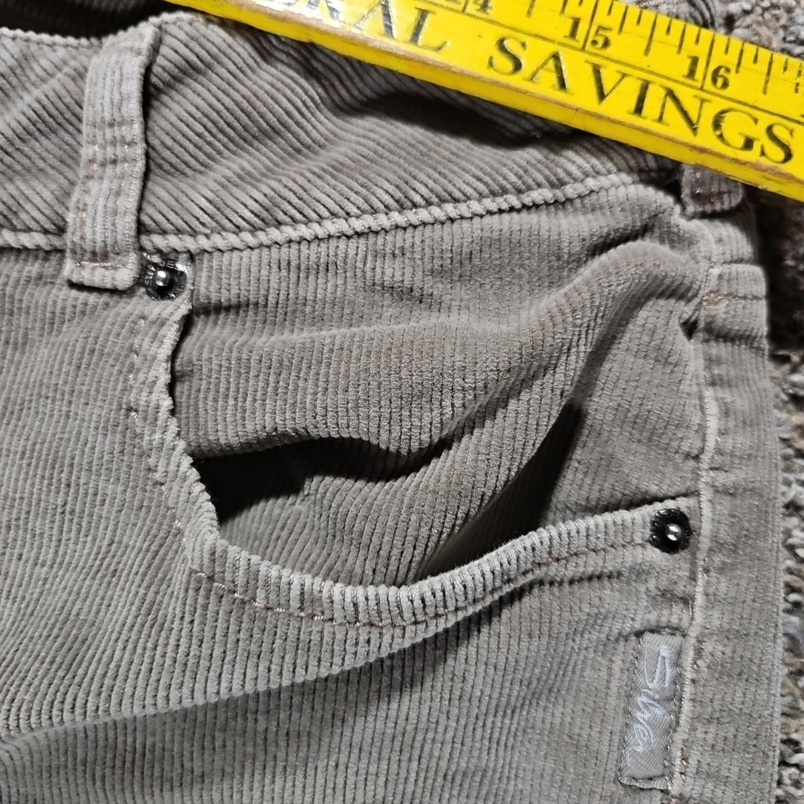 Silver Jeans Co. Silver Jeans Corduroy Womens Flared Pants 32x32 Size 32" / US 10 / IT 46 - 5 Thumbnail