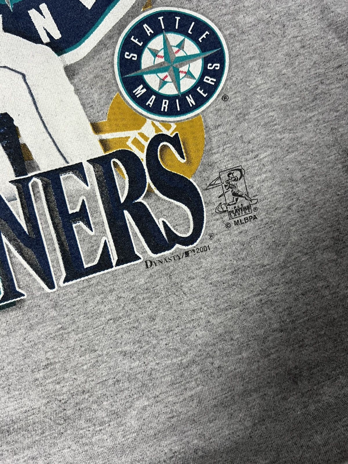 MLB Vintage Y2K Seattle Mariners Ichiro Suzuki Graphic MLB Tee Size US XL / EU 56 / 4 - 2 Thumbnail