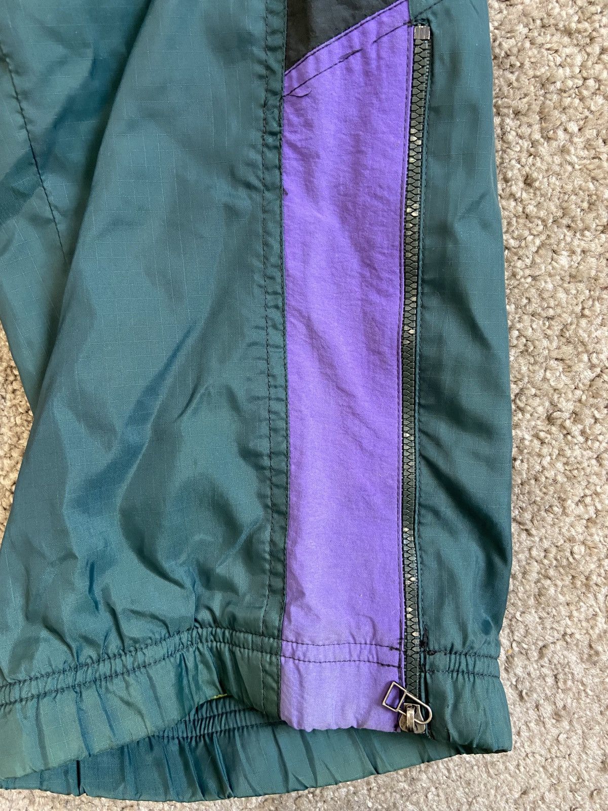 Nike Vintage 90s Nike Teal Track Pants Size US 36 / EU 52 - 3 Thumbnail