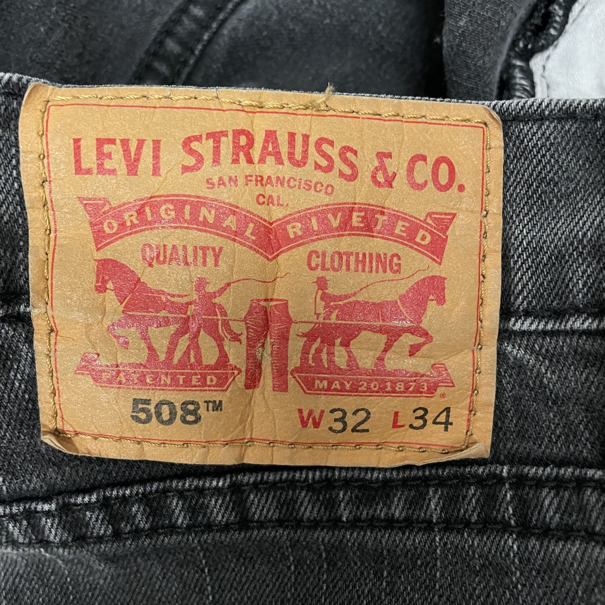Levi's Levi's 508 DISTRESSED Jeans Regular Tapered Fit Pants Size US 32 / EU 48 - 7 Thumbnail