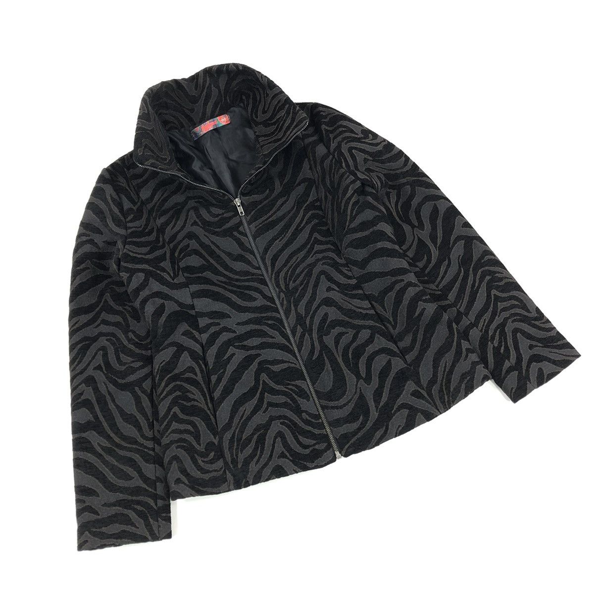 Desigual × Japanese Brand × Missoni DESIGUAL Lilosa Designer Full-Zip Long Sleeve Bomber Coat Down Jacket Size S / US 4 / IT 40 - 2 Thumbnail