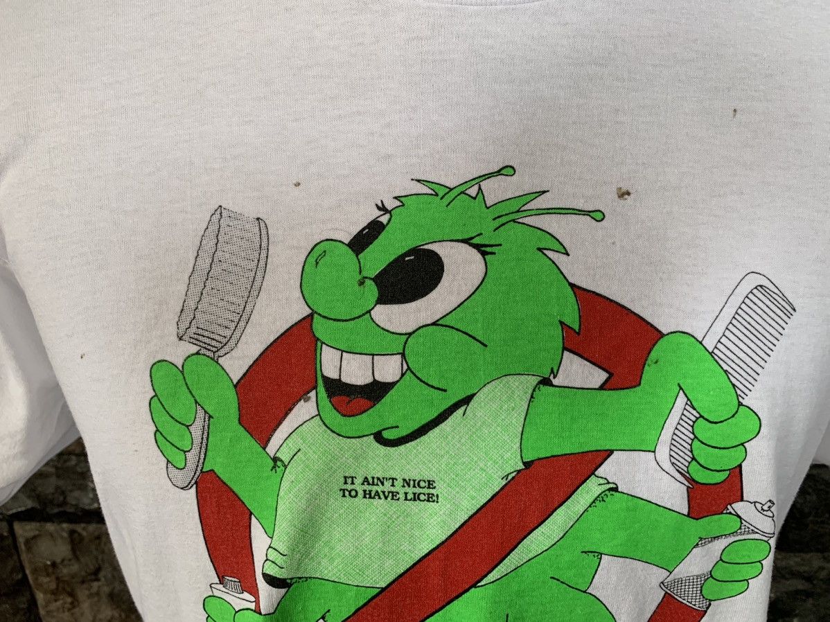 Vintage Vintage 90s Licebusters Ry Graphics T shirt Size US L / EU 52-54 / 3 - 4 Thumbnail