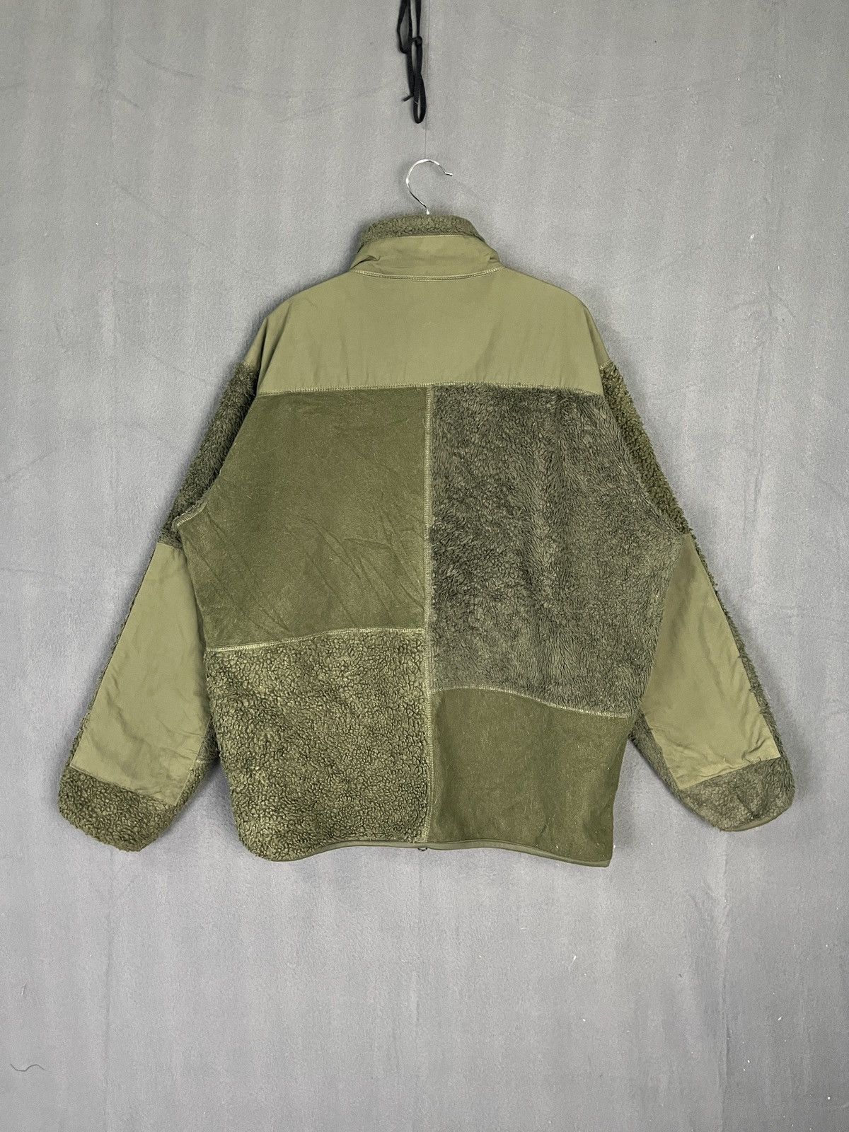 Engineered Garments × Uniqlo F/W 2019 Engineered Garments Uniqlo Patchwork Fleece Jacket Size US M / EU 48-50 / 2 - 2 Thumbnail