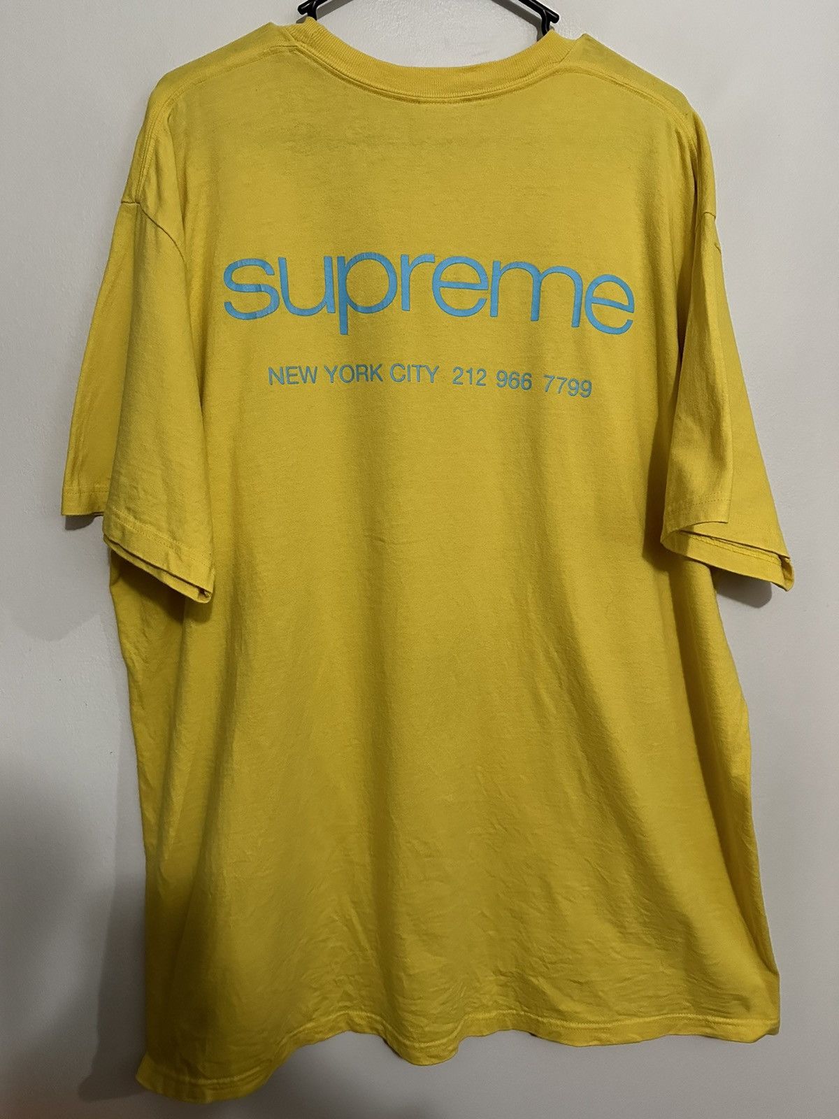 Supreme Supreme NYC Tee Size US XL / EU 56 / 4 - 1 Thumbnail