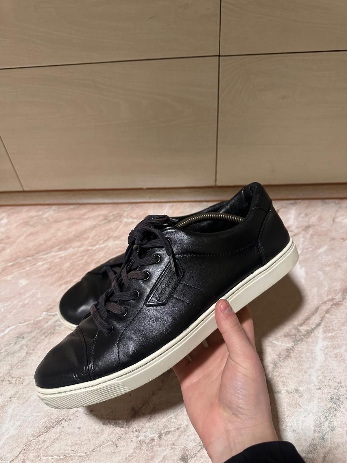 Dolce & Gabbana DOLCE & GABBANA Shoes London Nappa Leather Sneakers EU44 Size US 10 / EU 43 - 2 Thumbnail