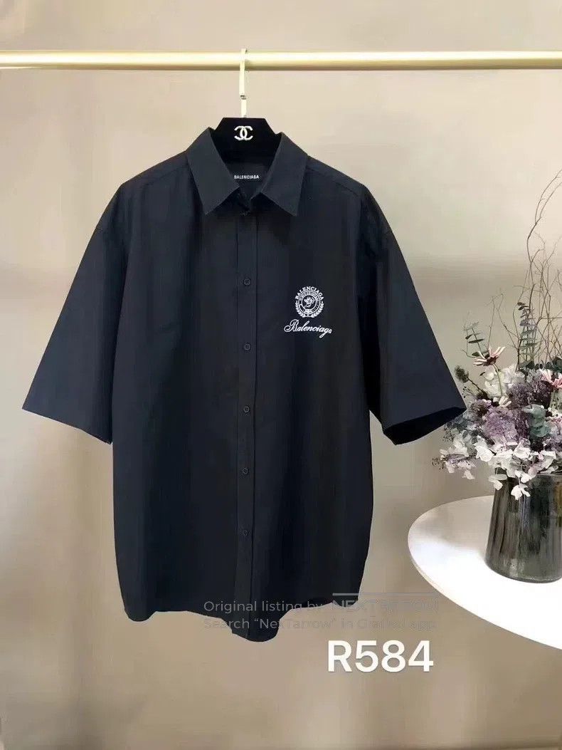 Balenciaga Balenciaga Cupid Short Sleeve Shirt Size XS / US 0-2 / IT 36-38 - 1 Thumbnail