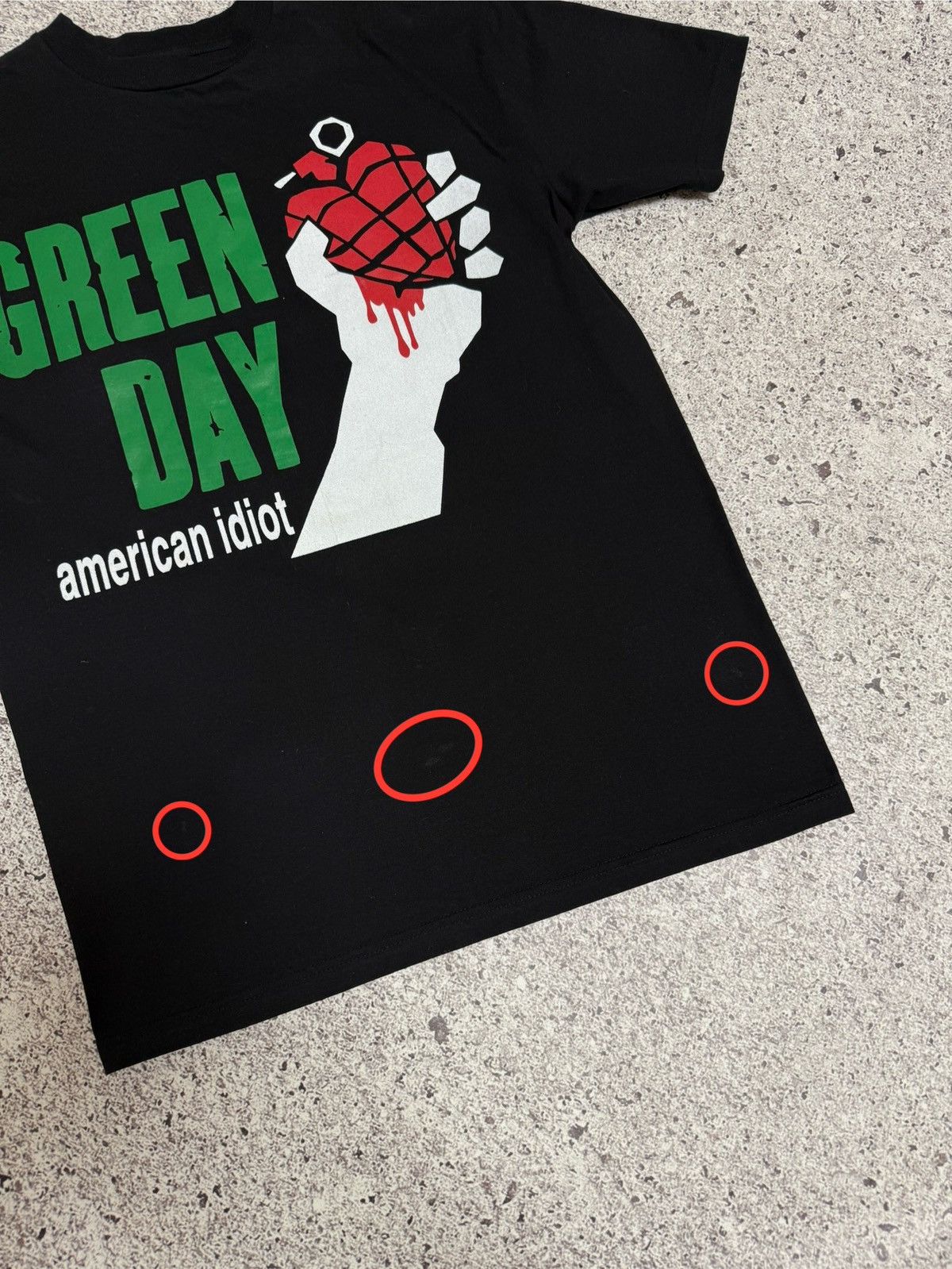 Band Tees × Vintage Vintage Green Day American Idiot Rock Band T-Shirt Y2K Hype Size US L / EU 52-54 / 3 - 11 Thumbnail