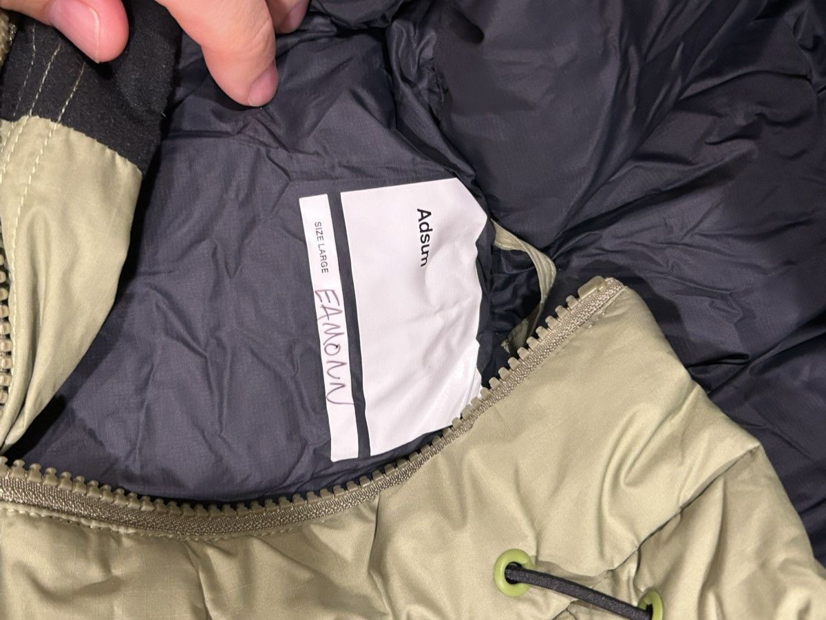 Adsum Adsum Alpine Puffer Jacket 2022 Moss Green size L MSRP $570 Size US L / EU 52-54 / 3 - 11 Thumbnail