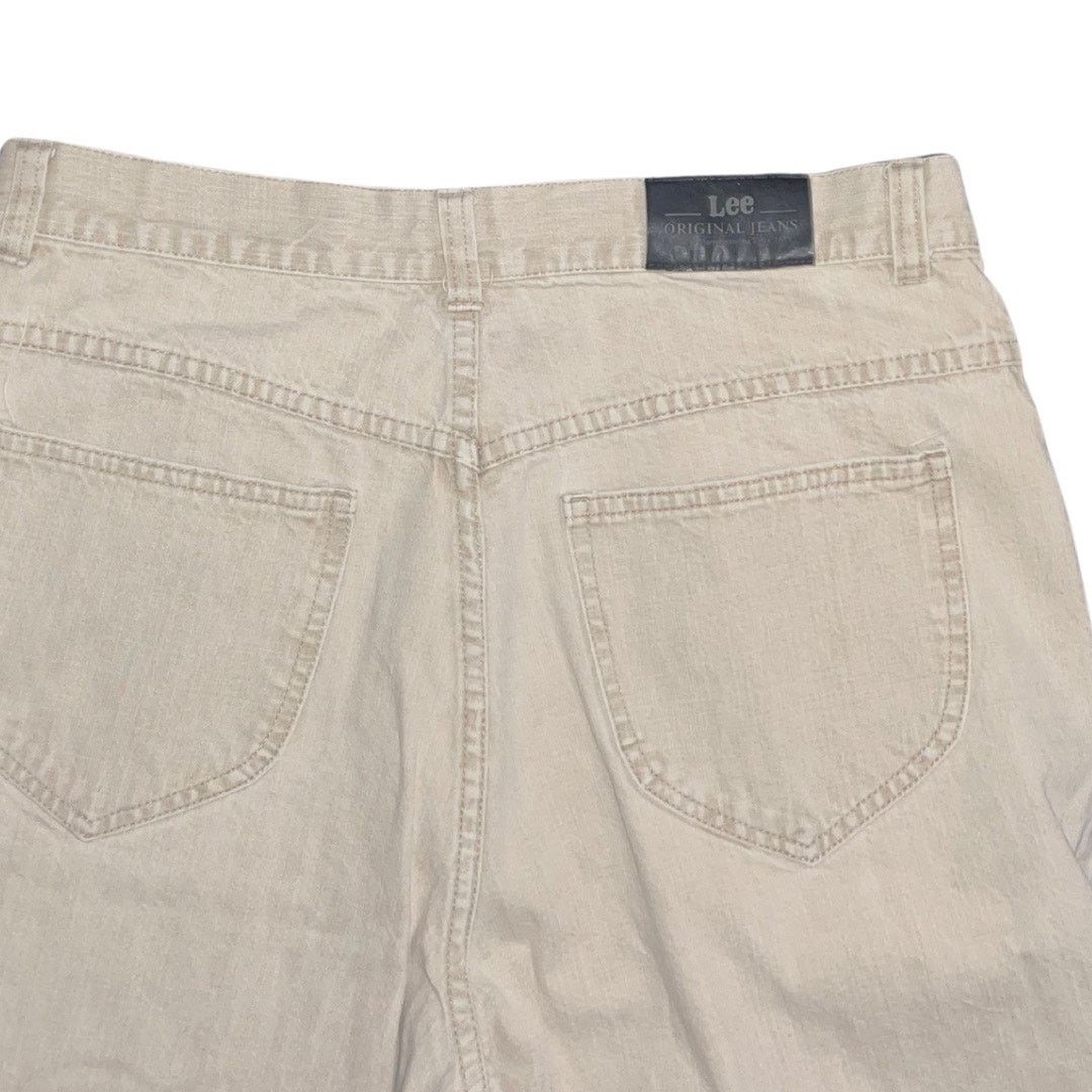 Lee Vintage Women Jeans Denim High Rise 100% Cotton 12 Y2K 90s Size 34" / US 12 / IT 48 - 3 Thumbnail