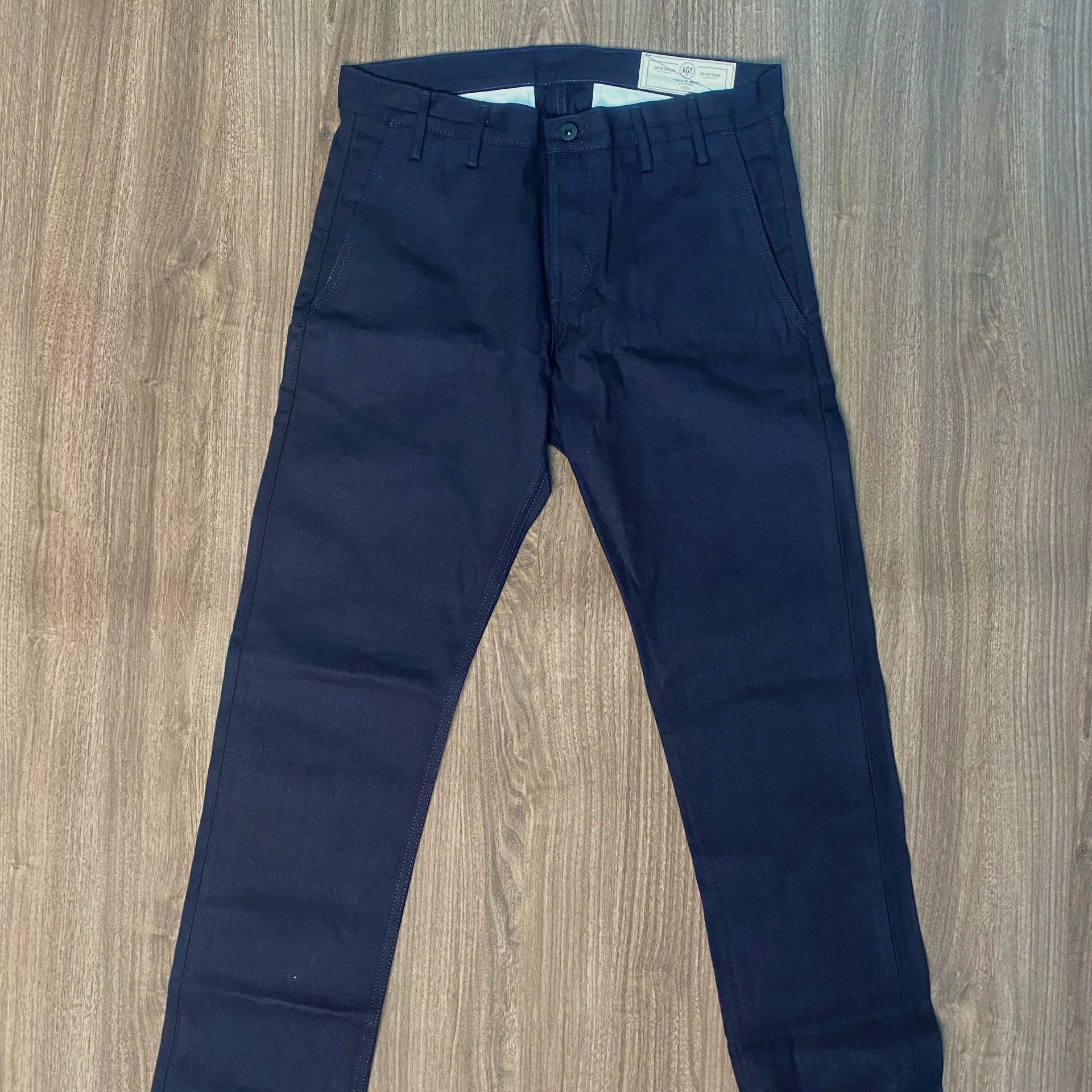Other RGT Indigo 11oz Office Trousers Size US 31 - 1 Thumbnail