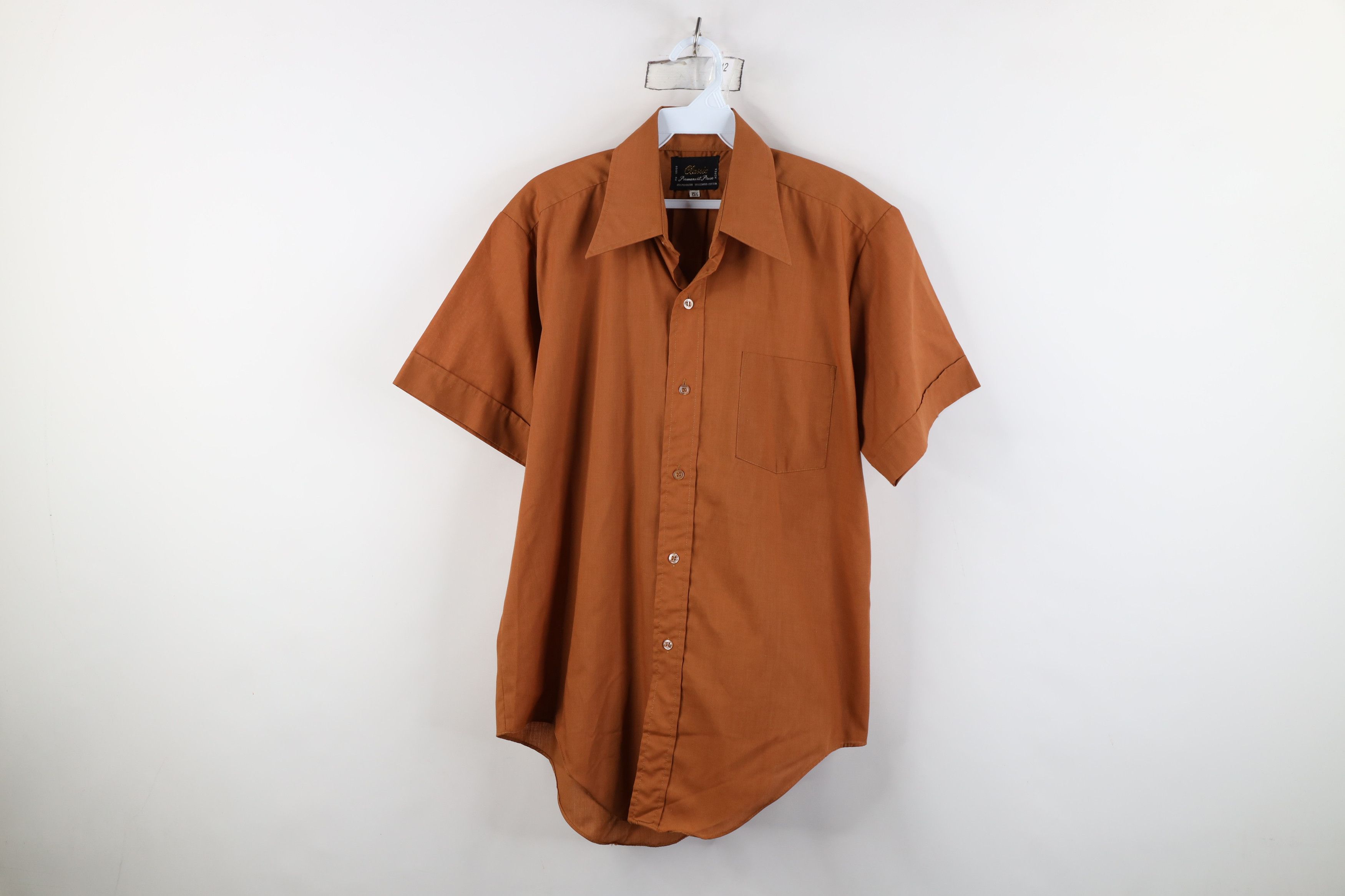 Vintage Vintage 60s 70s Streetwear Short Sleeve Collared Shirt Size US M / EU 48-50 / 2 - 1 Thumbnail