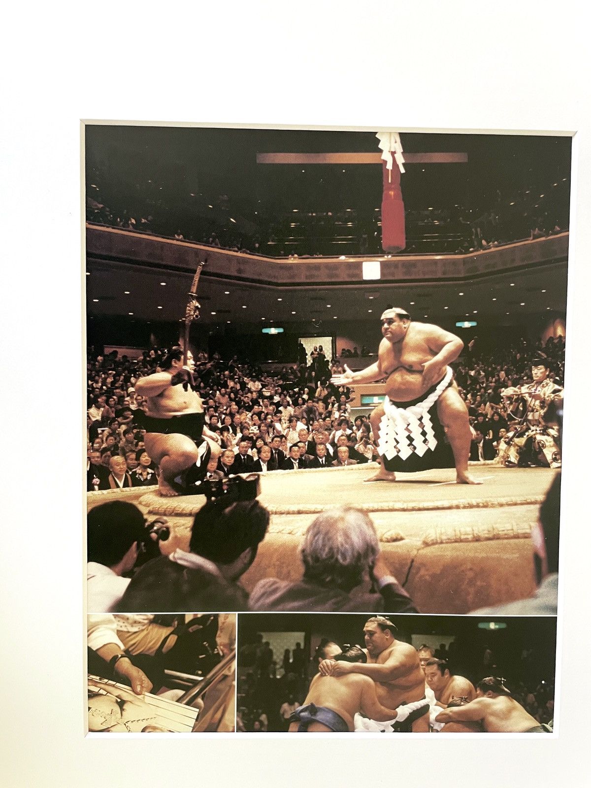 Chrome Hearts × Vintage Chrome Hearts 11x14 sumo Sealed Matted Frame poster Size ONE SIZE - 2 Thumbnail