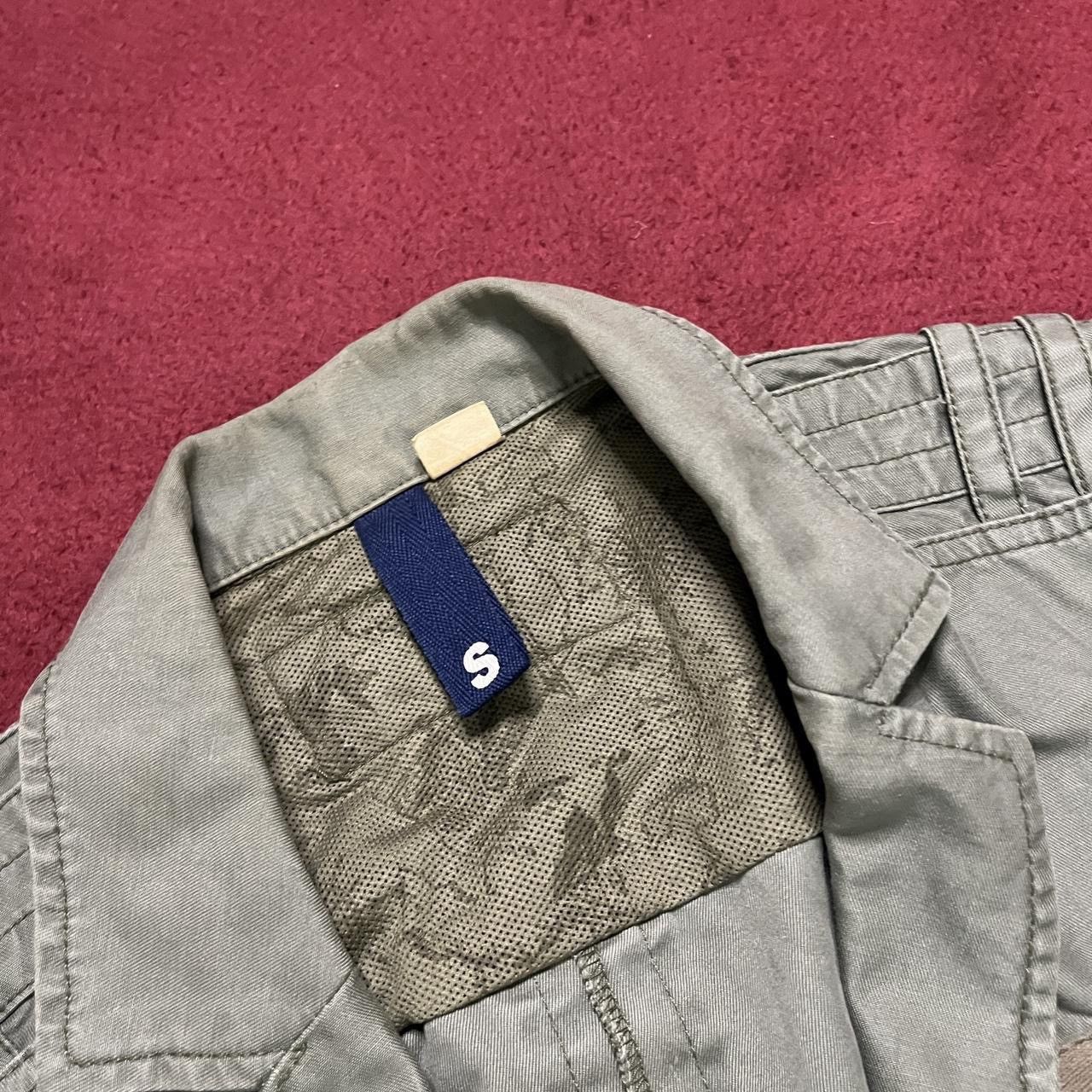 H&M Divided green Utility Cargo Military Chore Field Jacket Size S / US 4 / IT 40 - 2 Thumbnail