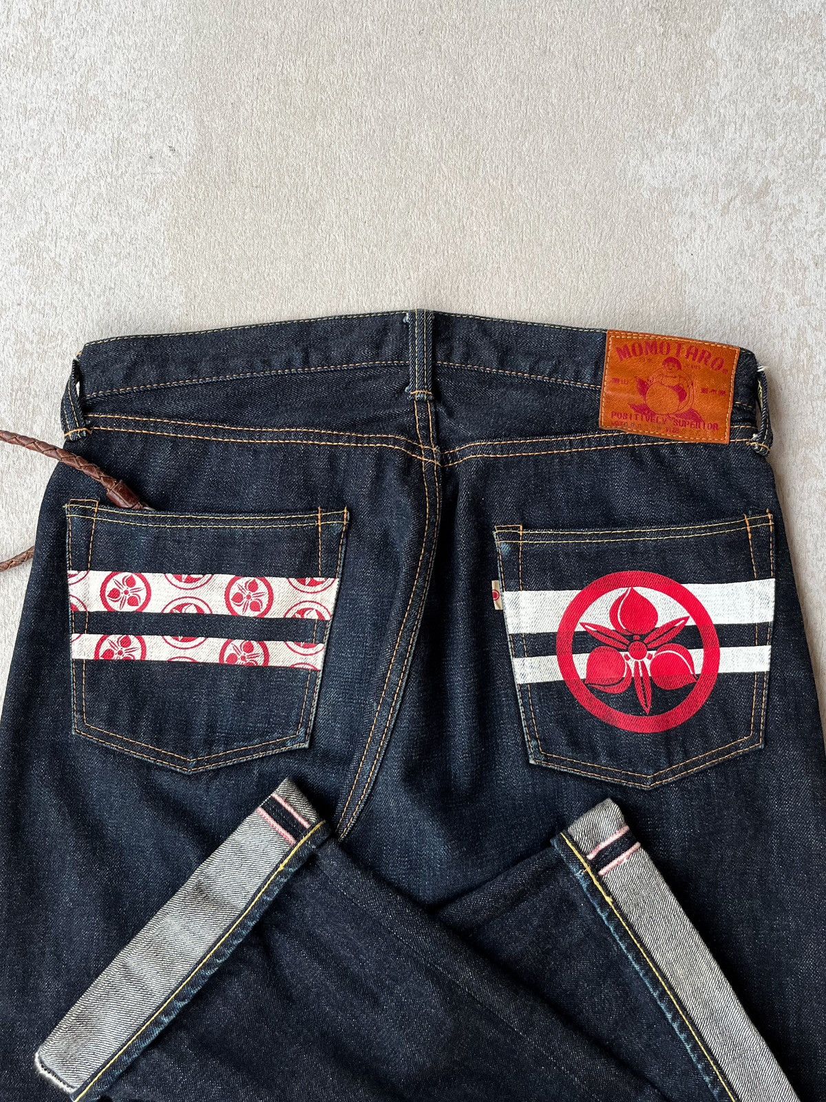 Momotaro Jeans Momotaro Japan Indigo Denim Oz Selvedge Jeans Size US 32 / EU 48 - 5 Thumbnail