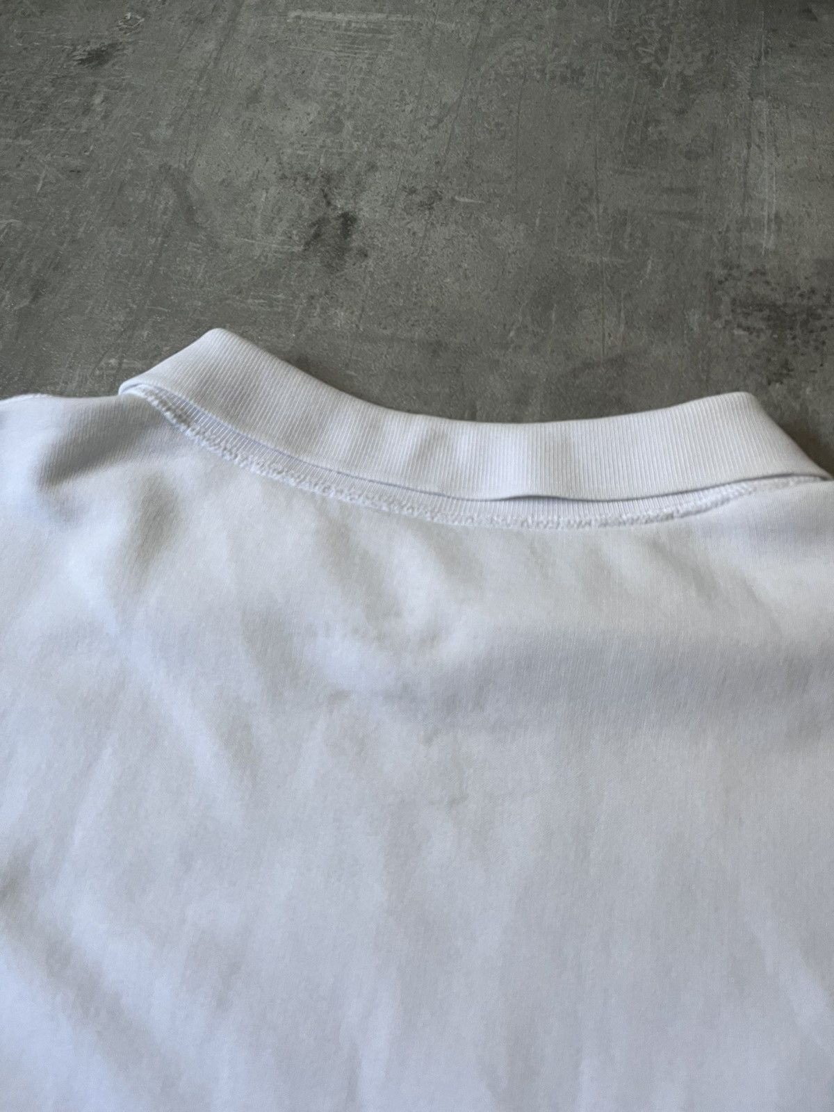 Raf Simons Raf Simons AW 19/20 white polo sweatshirt Size US M / EU 48-50 / 2 - 11 Thumbnail